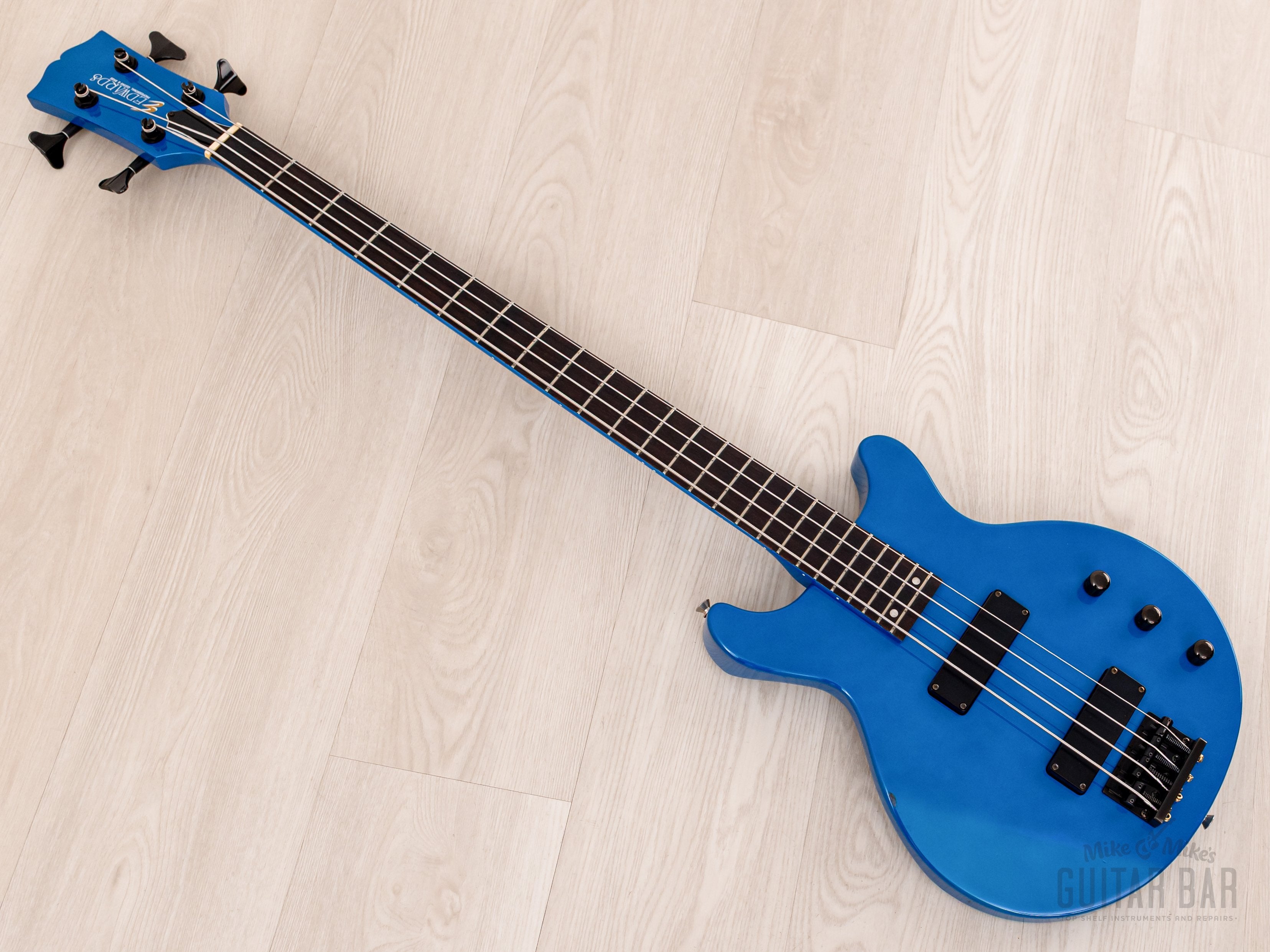 1990s Edwards by ESP Luna Sea J Signature E-J-78TV Aqua Blue w/ Case, Japan