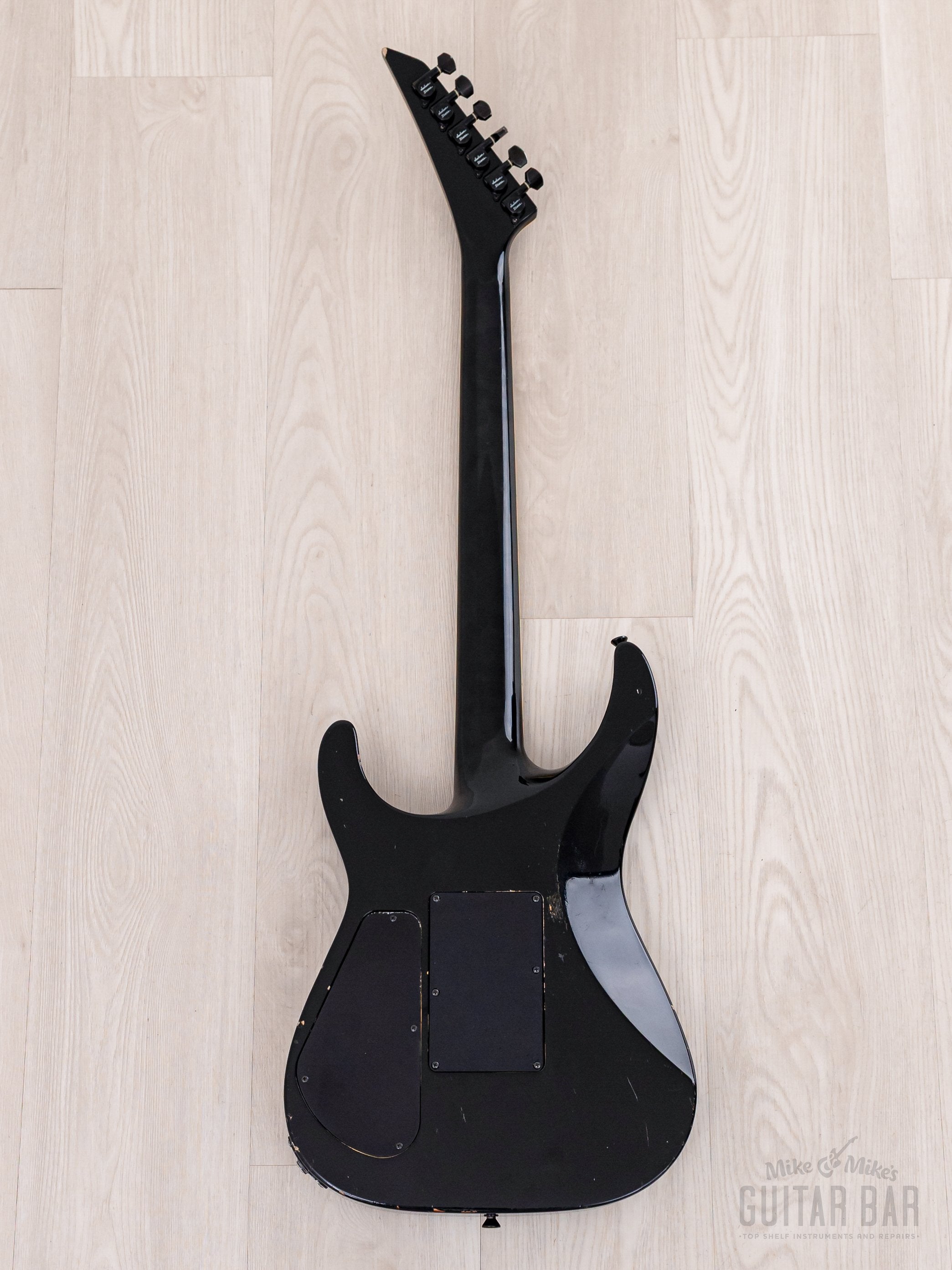 2002 Jackson Stars Soloist SL-J2 Neck Through Guitar Black w/ Seymour