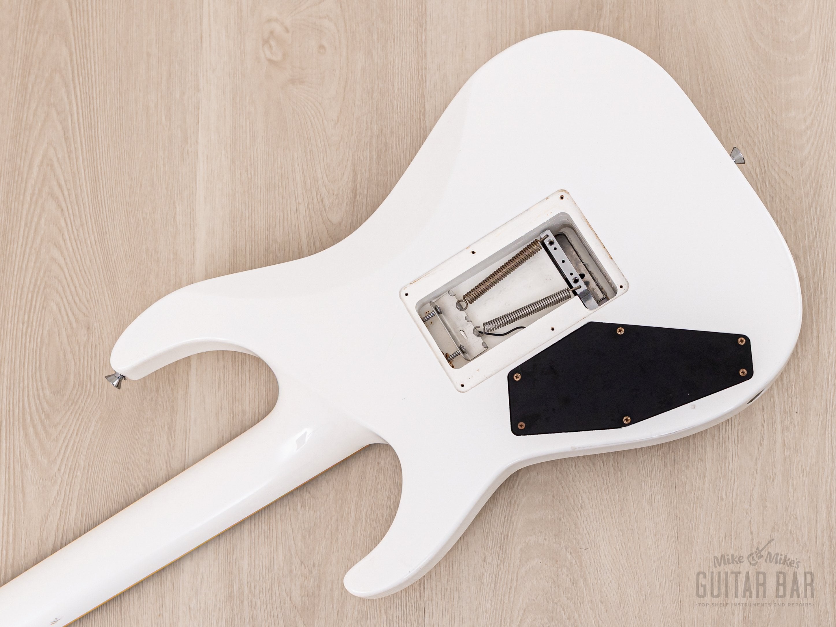 1989 ESP Custom Shop Horizon Custom Vintage Neck Through Guitar White, Near-Mint w/ Floyd Rose, Seymour Duncan