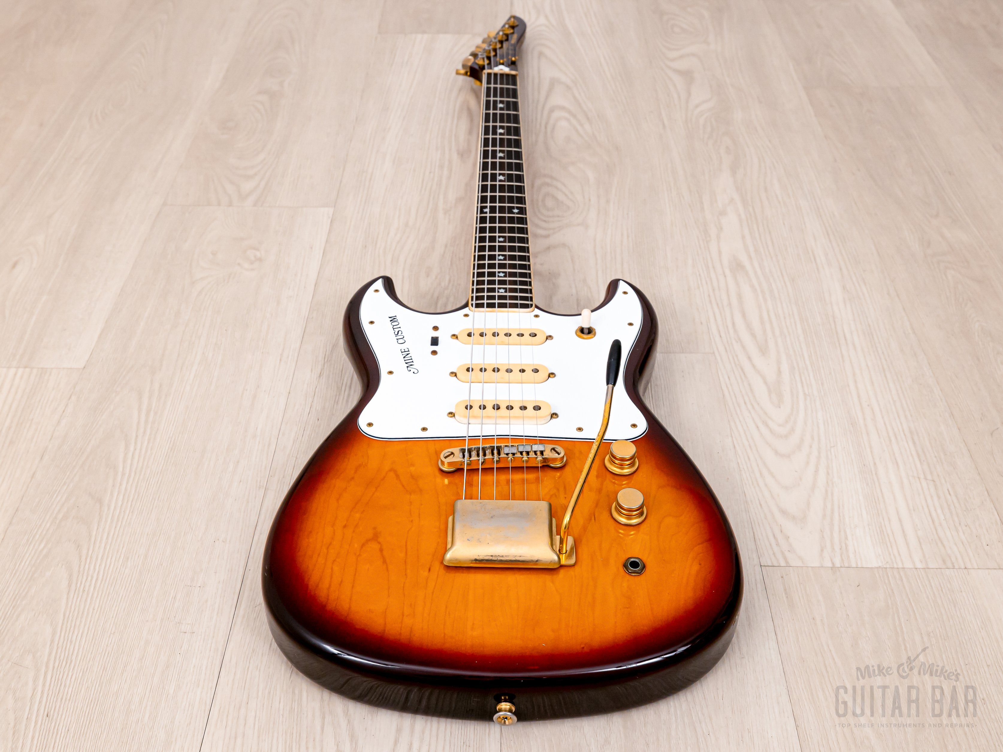 1970s Guyatone Mine Custom LG-780 Sunburst, 100% Original, Japan