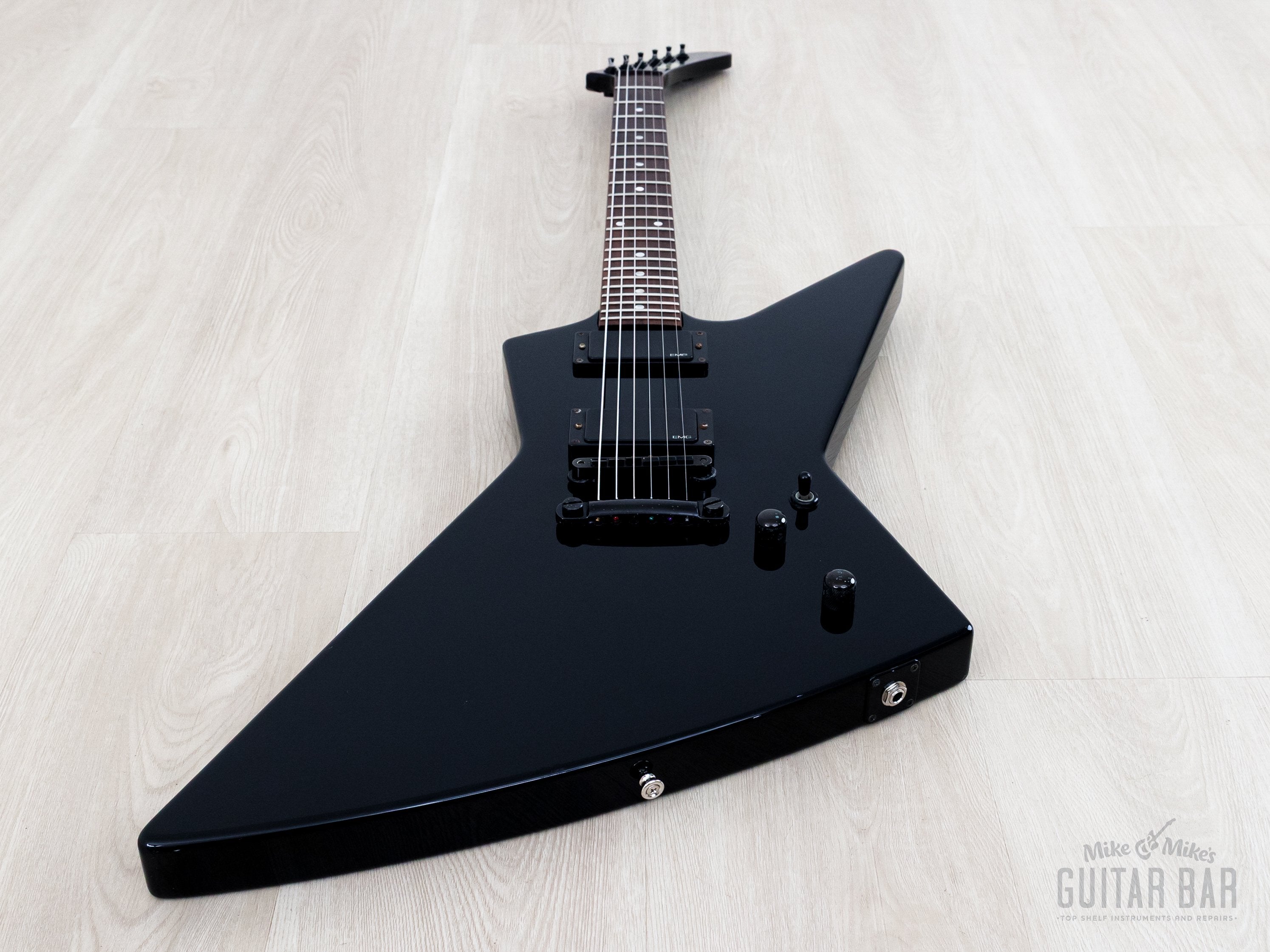 1998 ESP Custom EXP Explorer Black w/ EMG 81 w/ Case