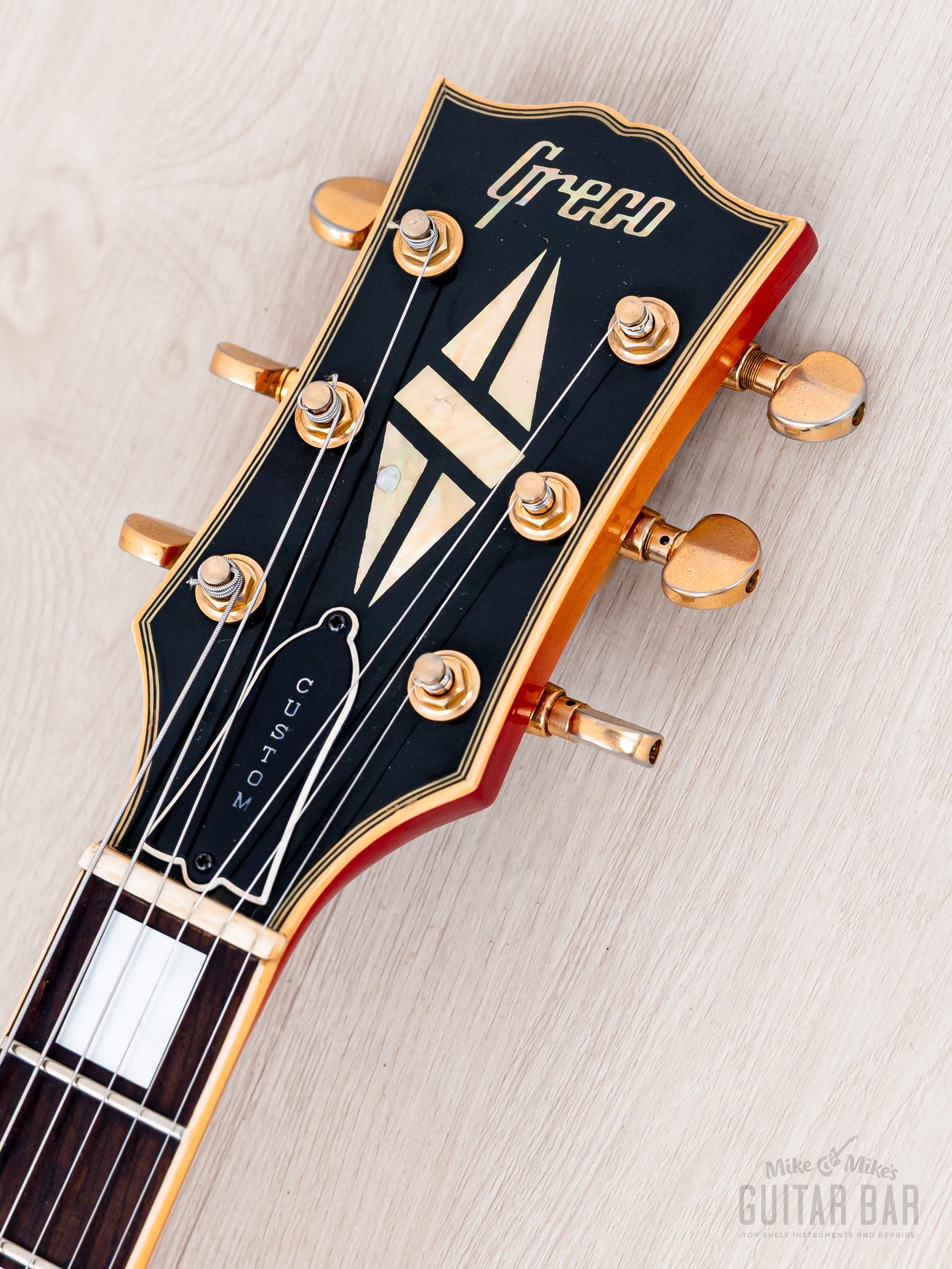 GRECO CUSTOM EG800モデル 1979年モデル レスポールタイプ 1979 Greco EG800 Custom Triple Pickup Vintage Electric Guitar w/ Maxon