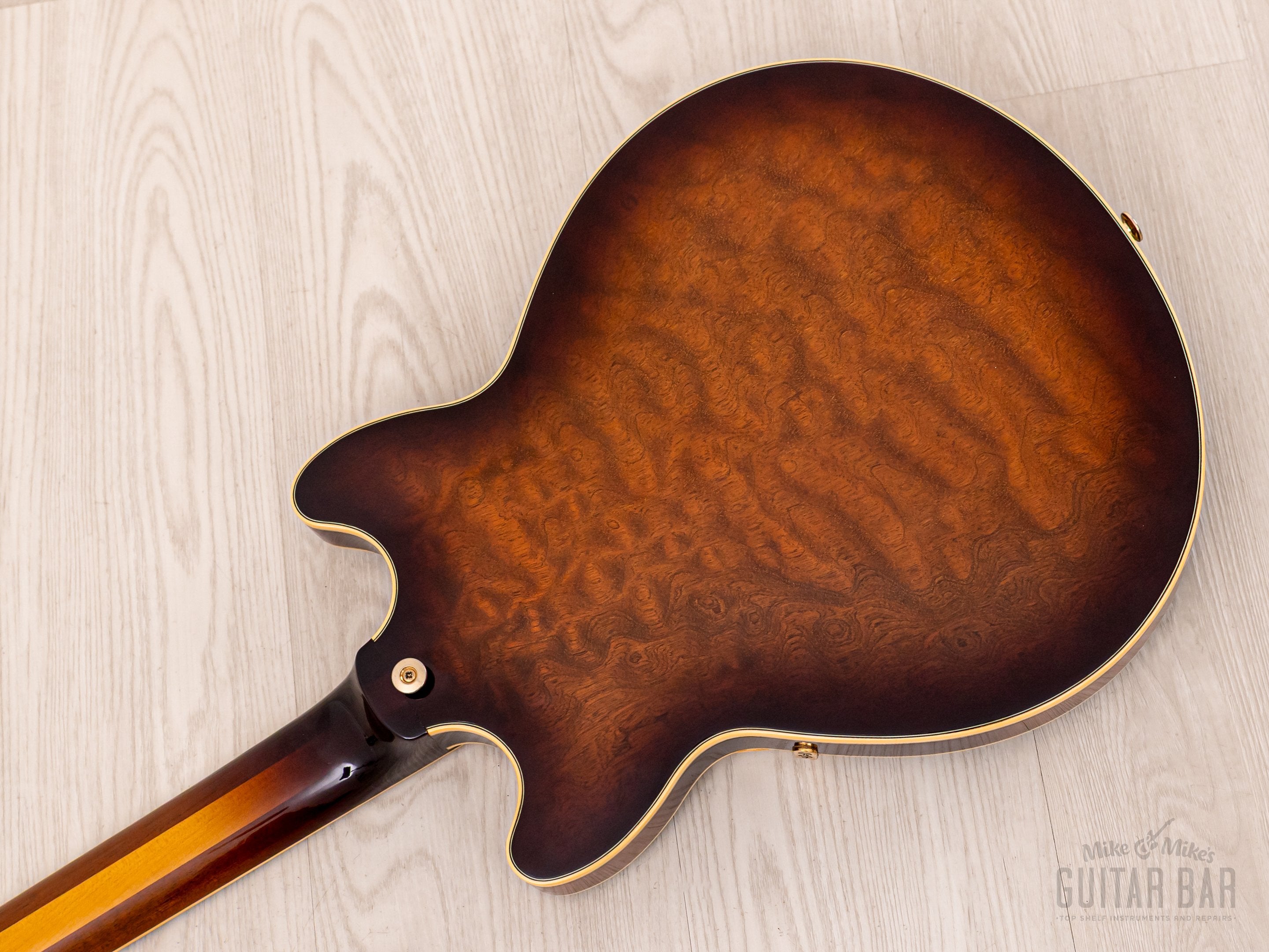 1988 Ibanez Artstar AM200 Burl Mahogany Vintage Semi-Hollow Guitar Antique Violin, Near-Mint