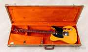1996 Fender AV '52 Telecaster in its case, open