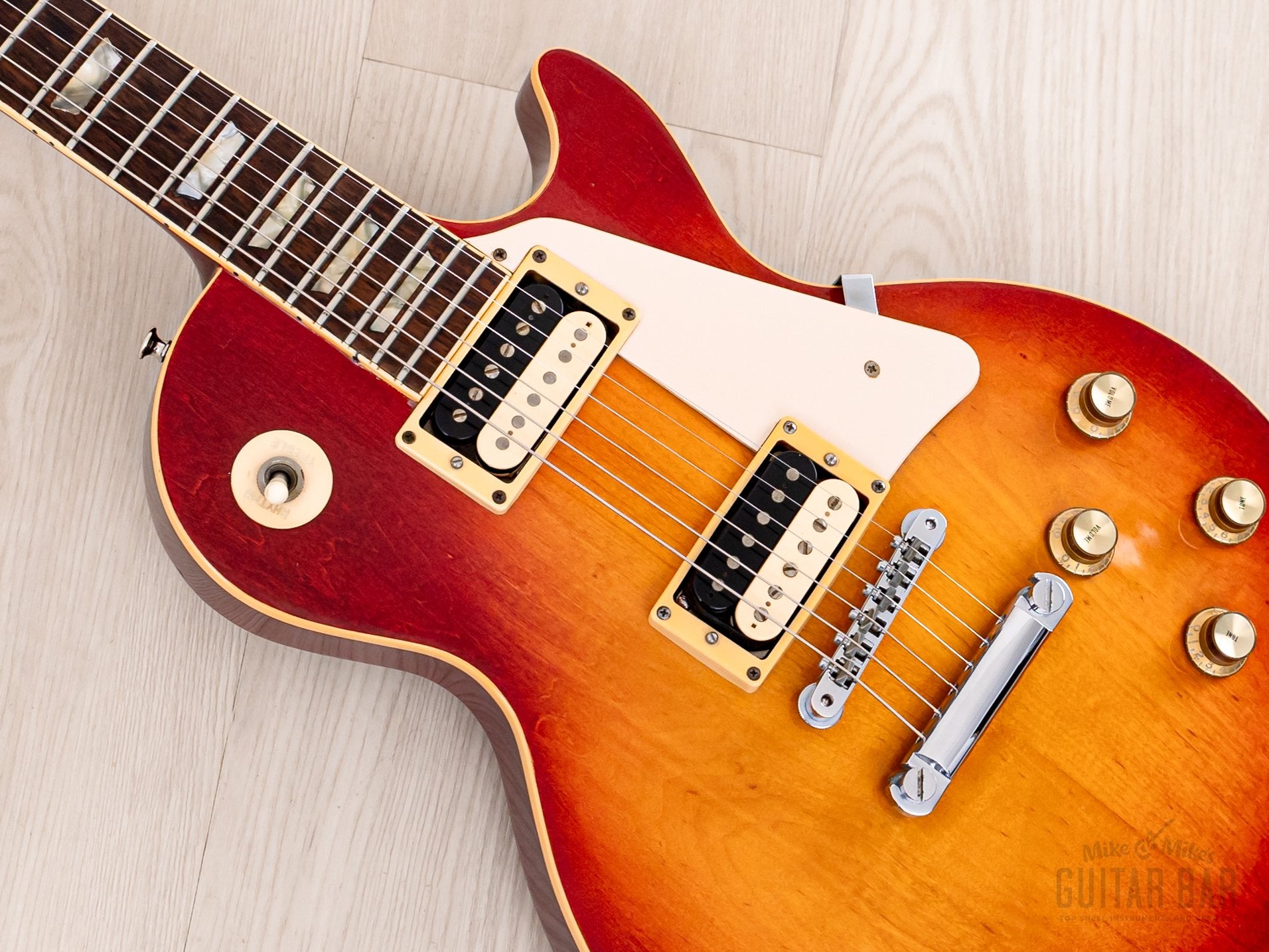 1977 Navigator by ESP ES-12 Les Paul Standard Vintage Guitar w/ Seymour Duncan SH-1 PAFs, Case