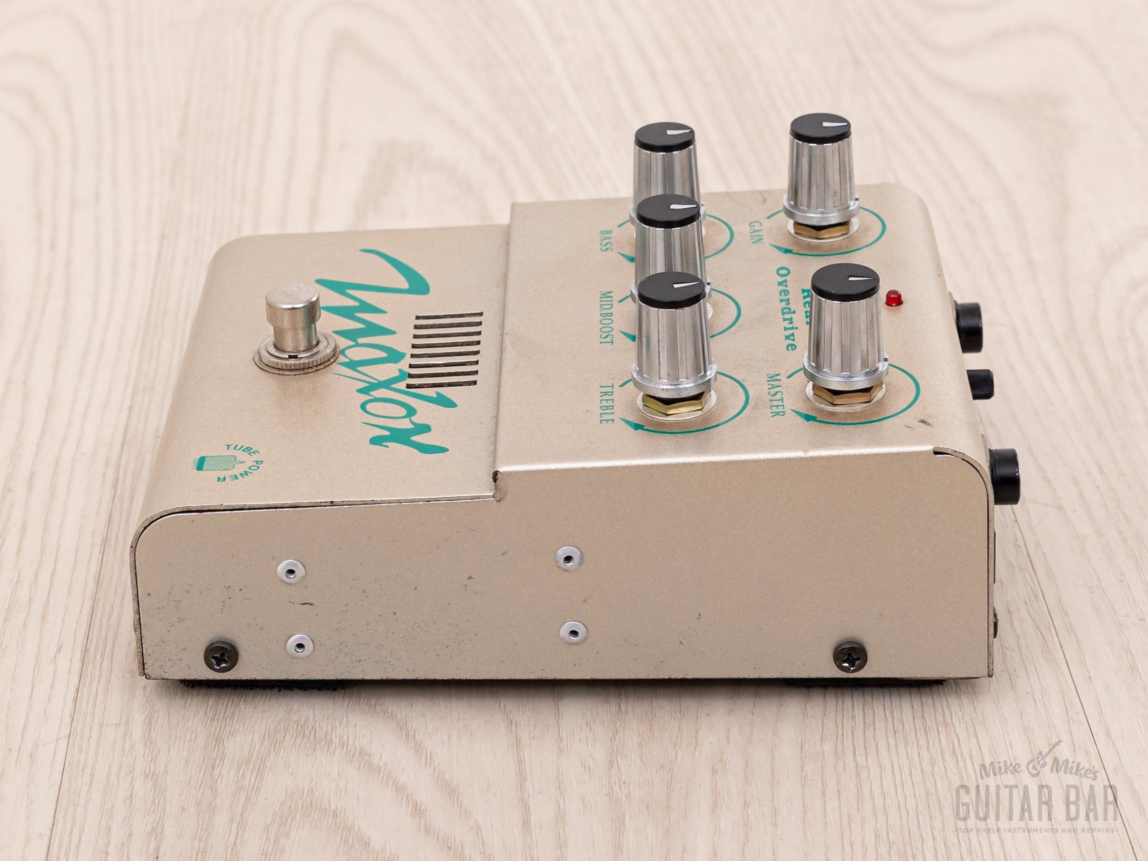 1996 Maxon ROD-880 Overdrive Effects Pedal w/ Box & Power Supply, Ibanez TK999 Tube King