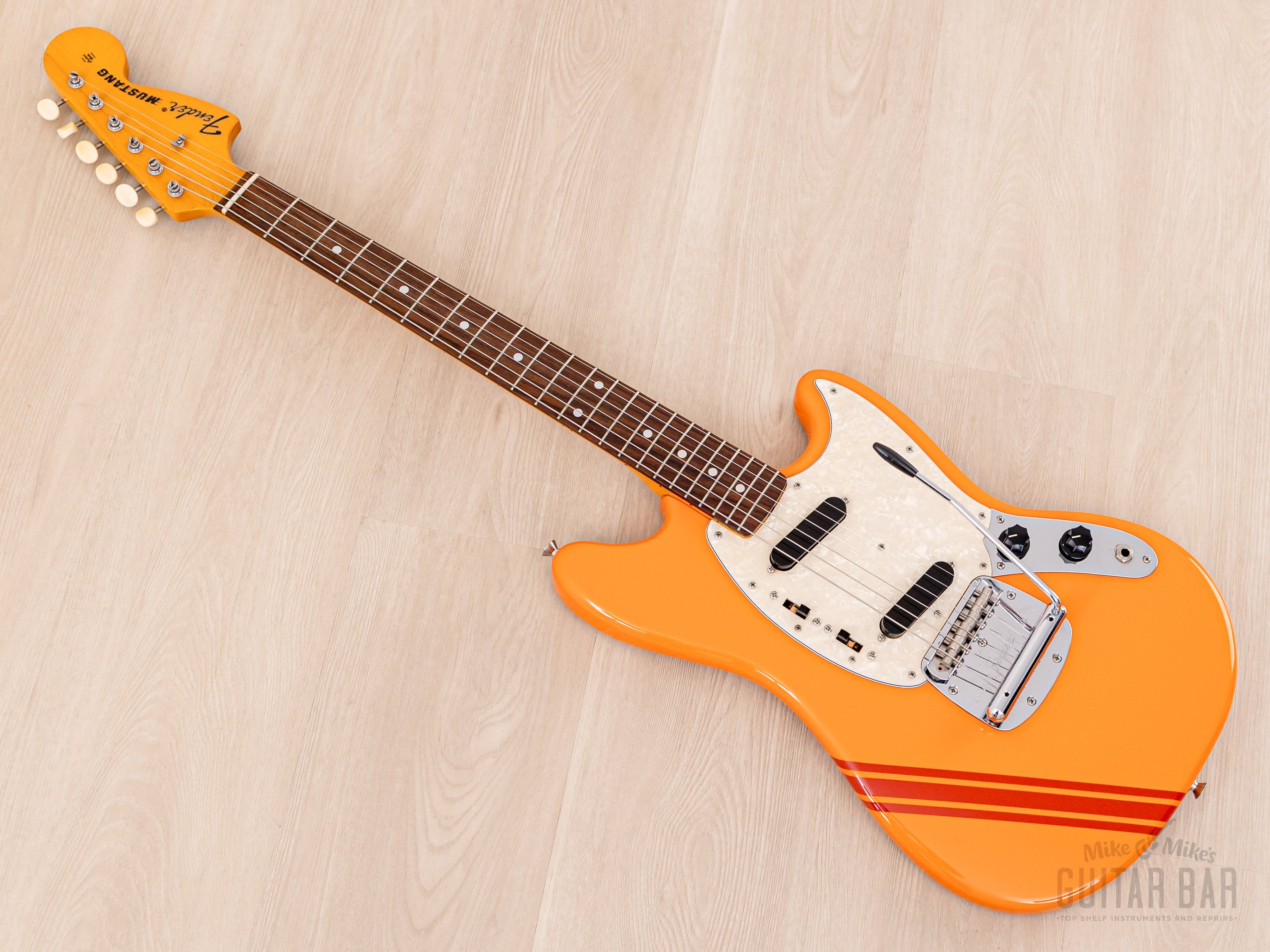 2008 Fender Competition Mustang '73 Vintage Reissue Guitar MG73-CO Cap