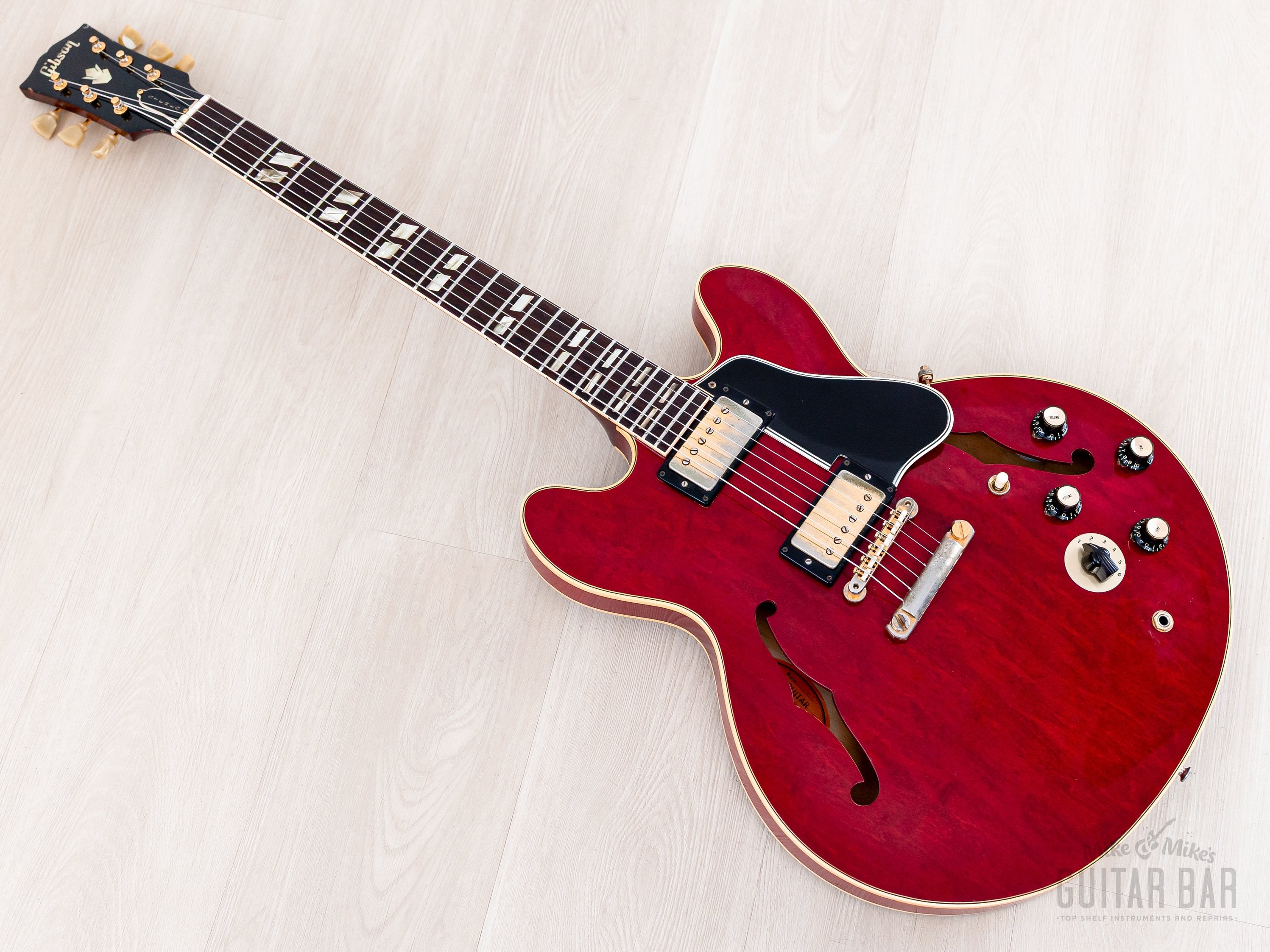 1964 Gibson ES-345 Vintage Semi-Hollow Guitar Cherry, Collector-Grade