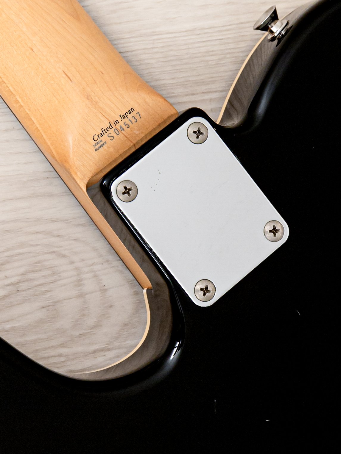 2008 Fender Telecaster TL62B-TX/MH, Black + Matching Headstock, Bound Top w/ USA Pickups, Japan CIJ