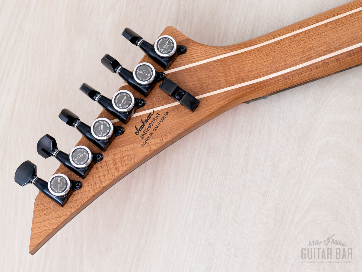 Jackson Virtuoso headstock back