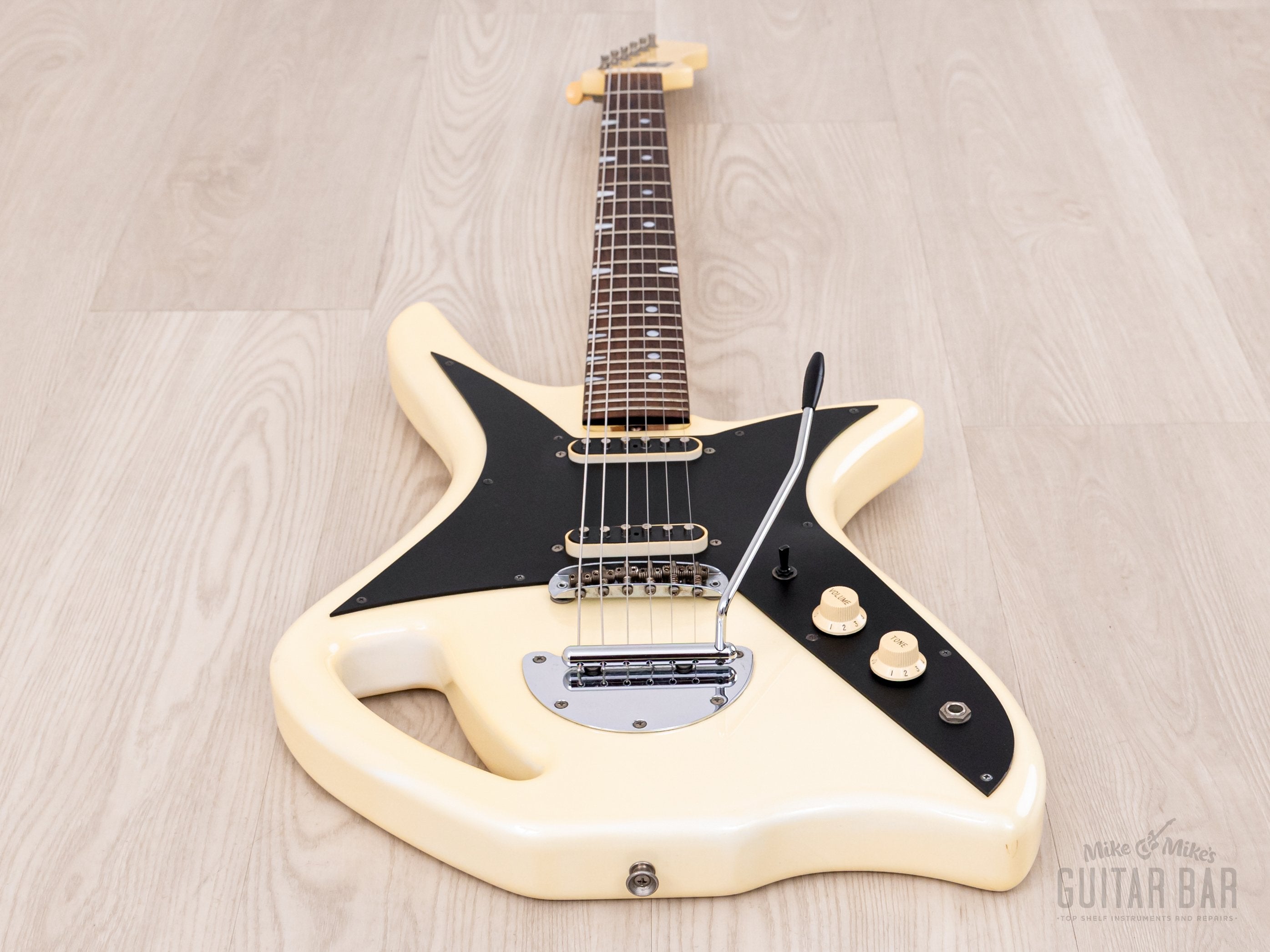 1999 Guyatone Telstar LG-160T Vintage Reissue Pearl White, Near-Mint, Japan