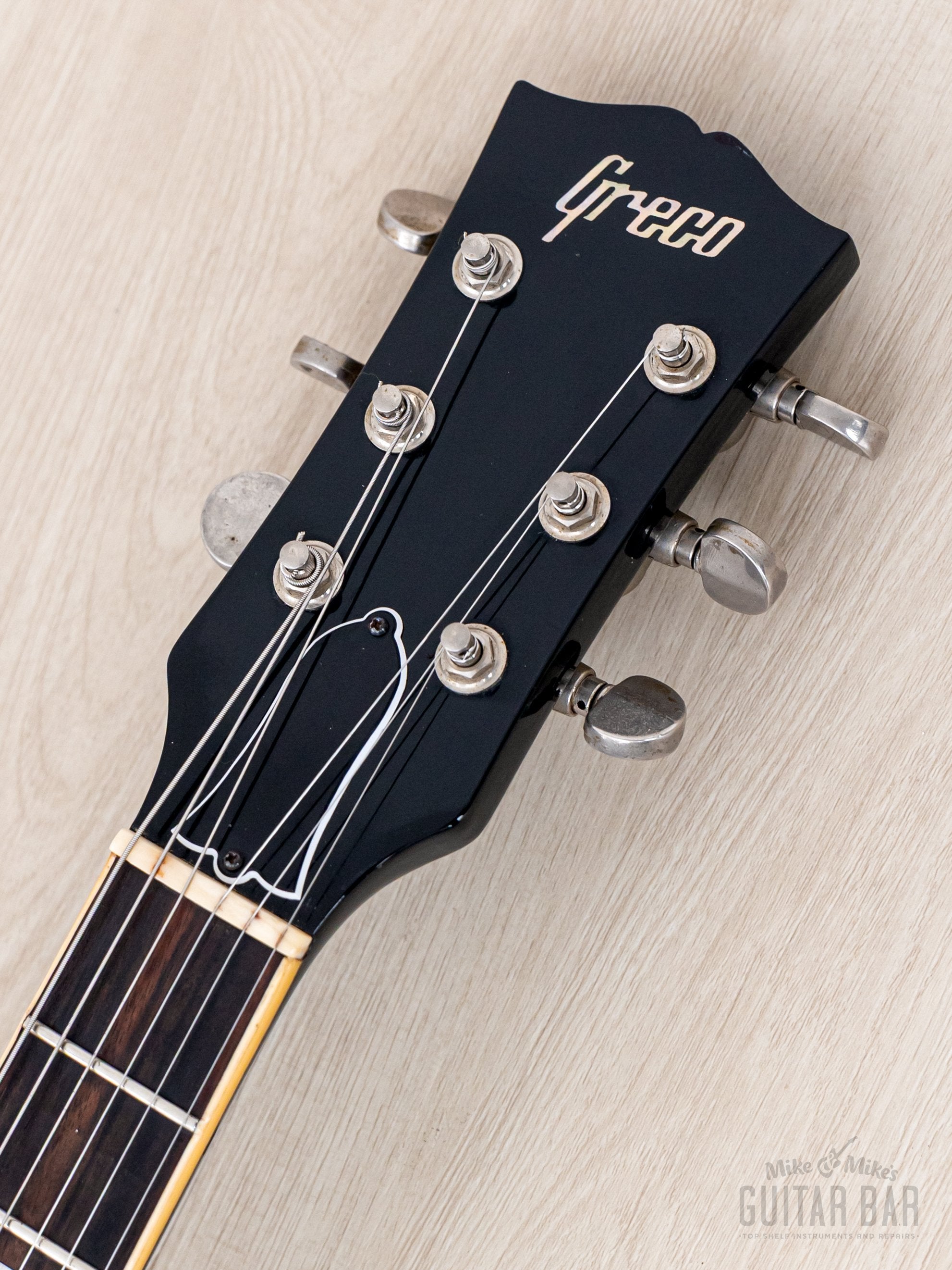 1979 Greco EG900 Vintage Guitar Standard, Black w/ USA DiMarzio PAFs &