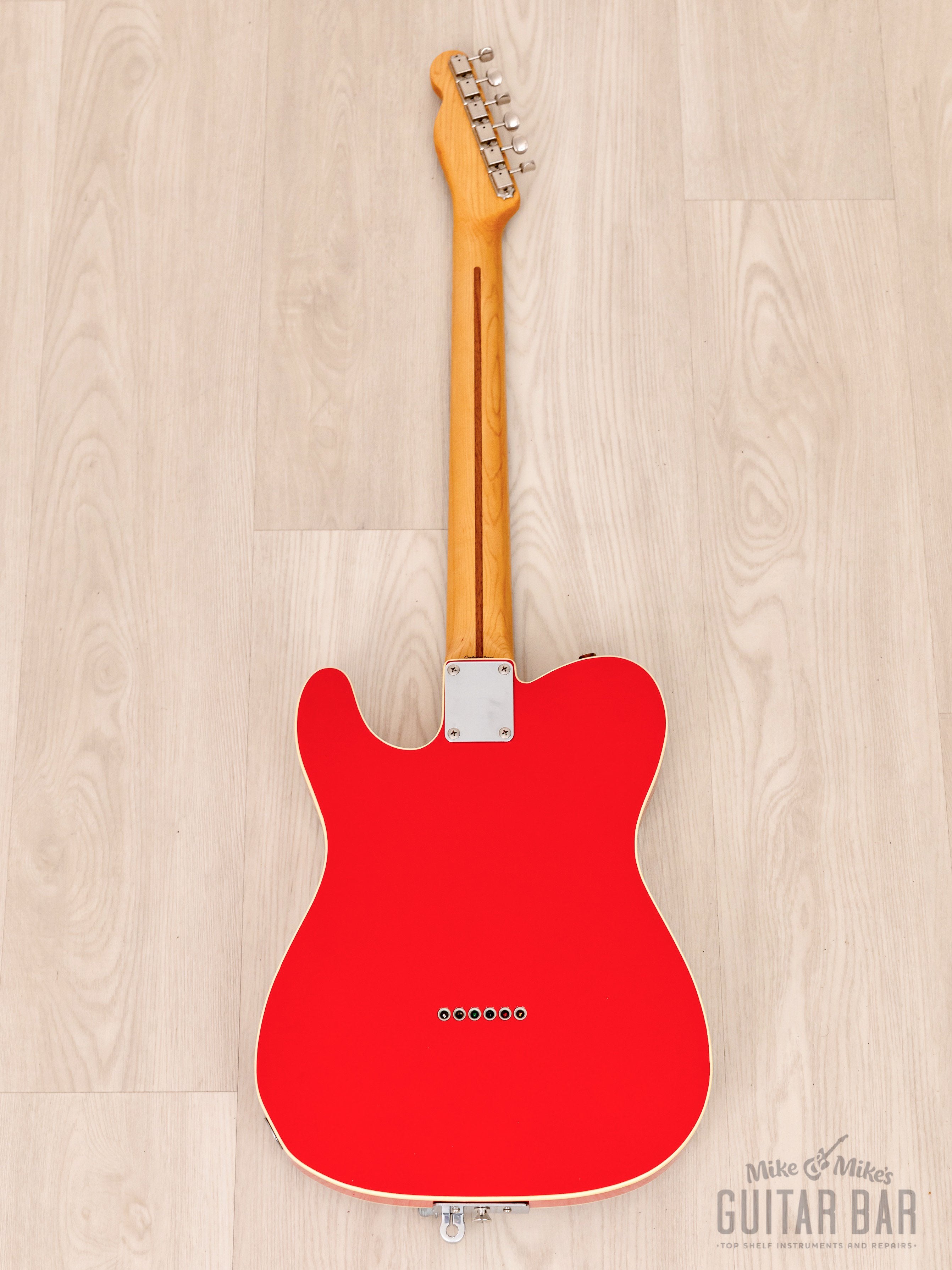 2000 Fender '62 Telecaster Custom Nashville Dr. K TL62B-125DK Fiesta Red w/ B-Bender, Hangtags, Japan CIJ