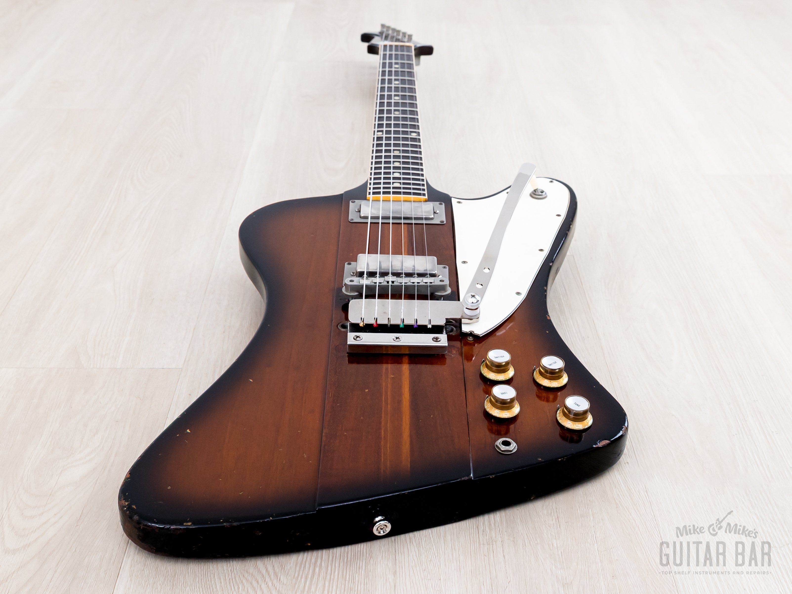 1964 Gibson Firebird III Vintage Neck Through Guitar Sunburst w/ Case