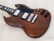 1973 Gibson SG Standard Walnut - body front angle