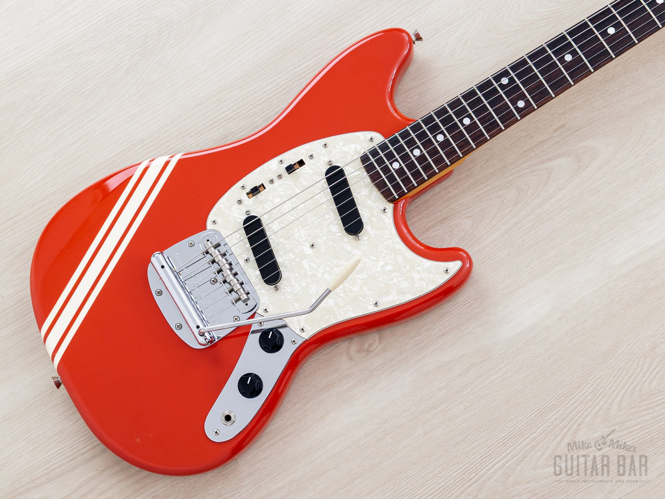 2012 Fender Competition Mustang '73 Vintage Reissue MG73-CO Fiesta Red