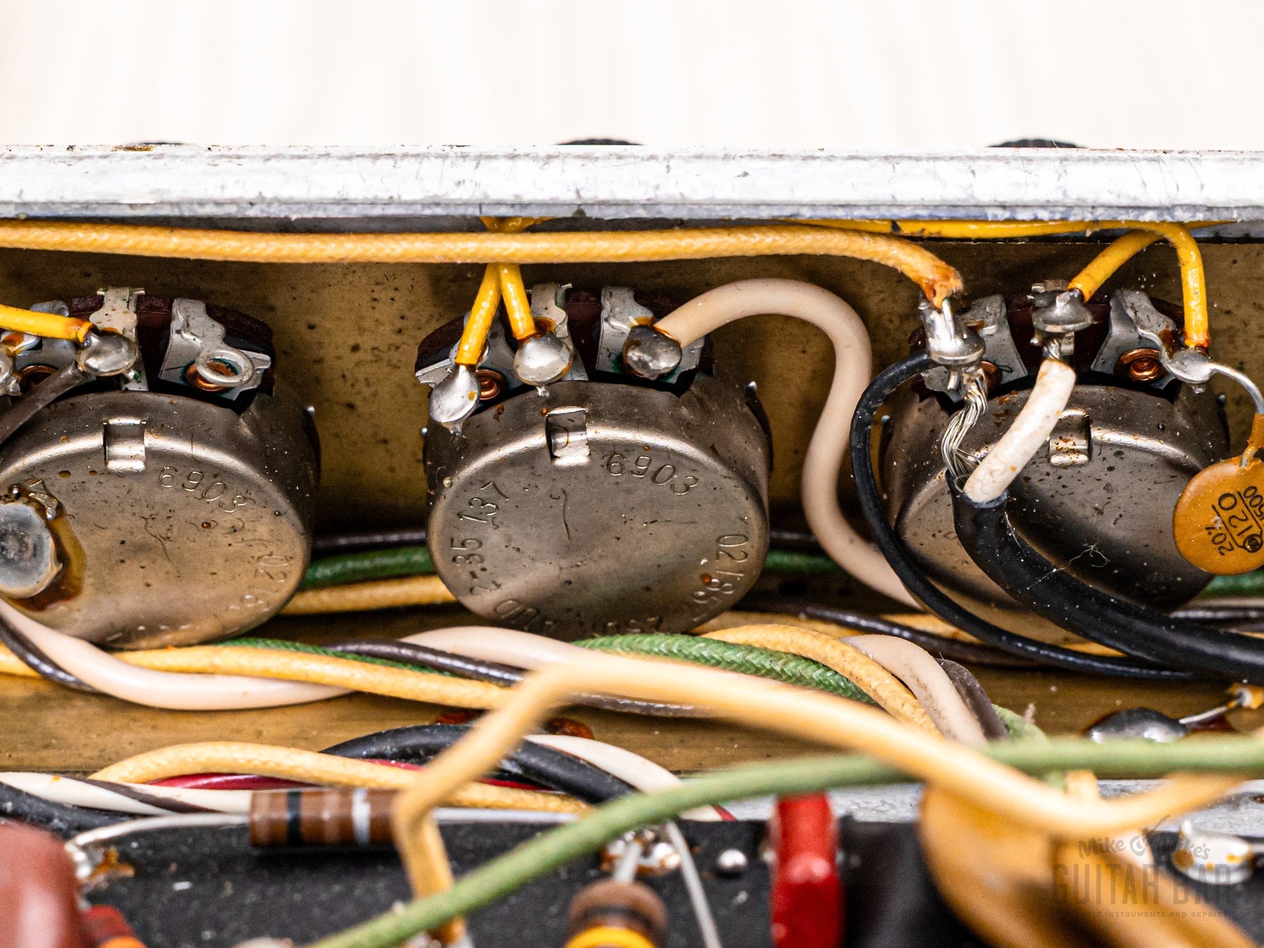 1969 Fender Vibrolux Reverb Drip Edge Vintage Tube Amp 2x10 Oxford w/ AA864 Circuit