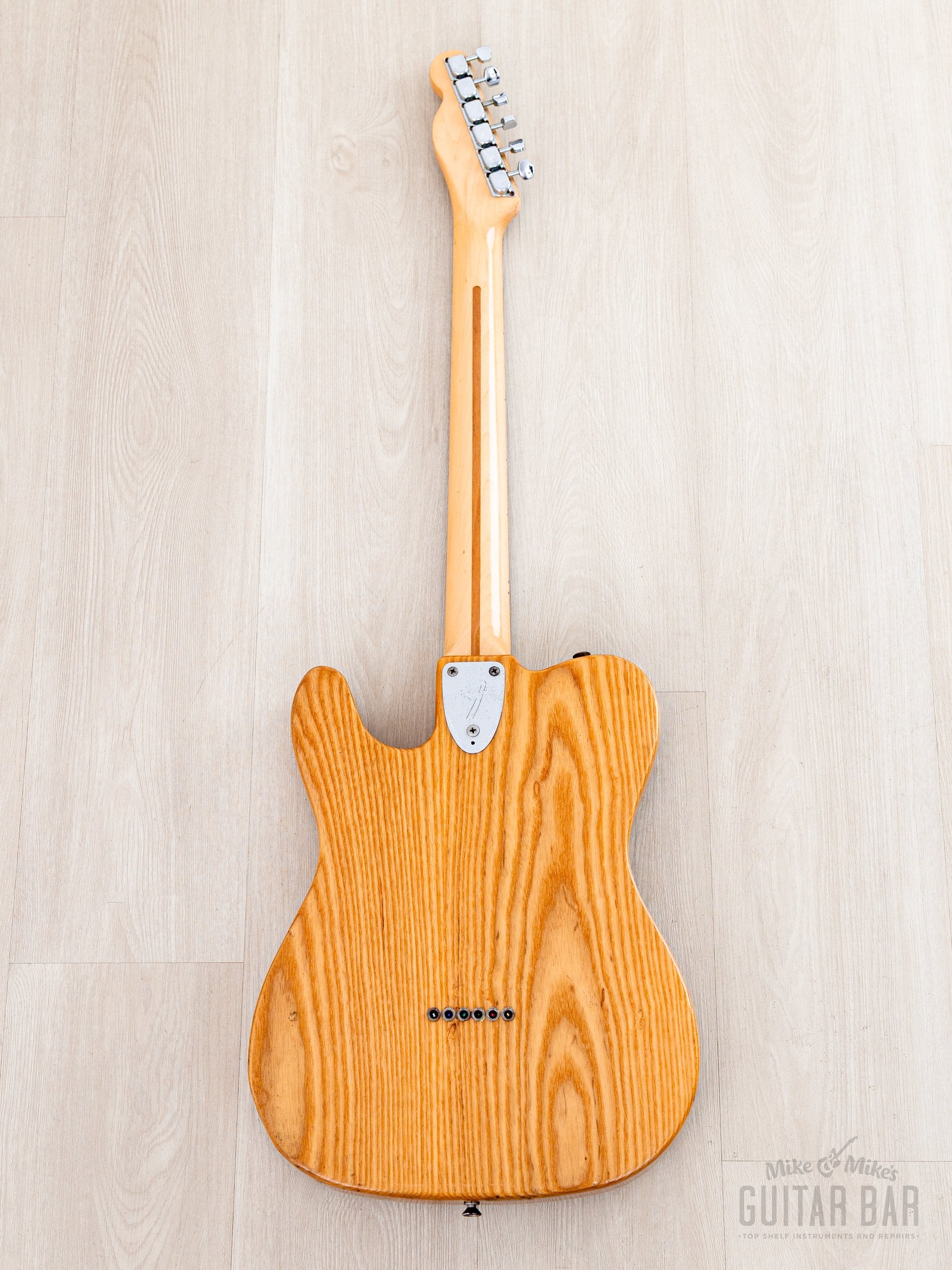 1979 Fender Telecaster Custom Vintage Electric Guitar Natural w/ Wide