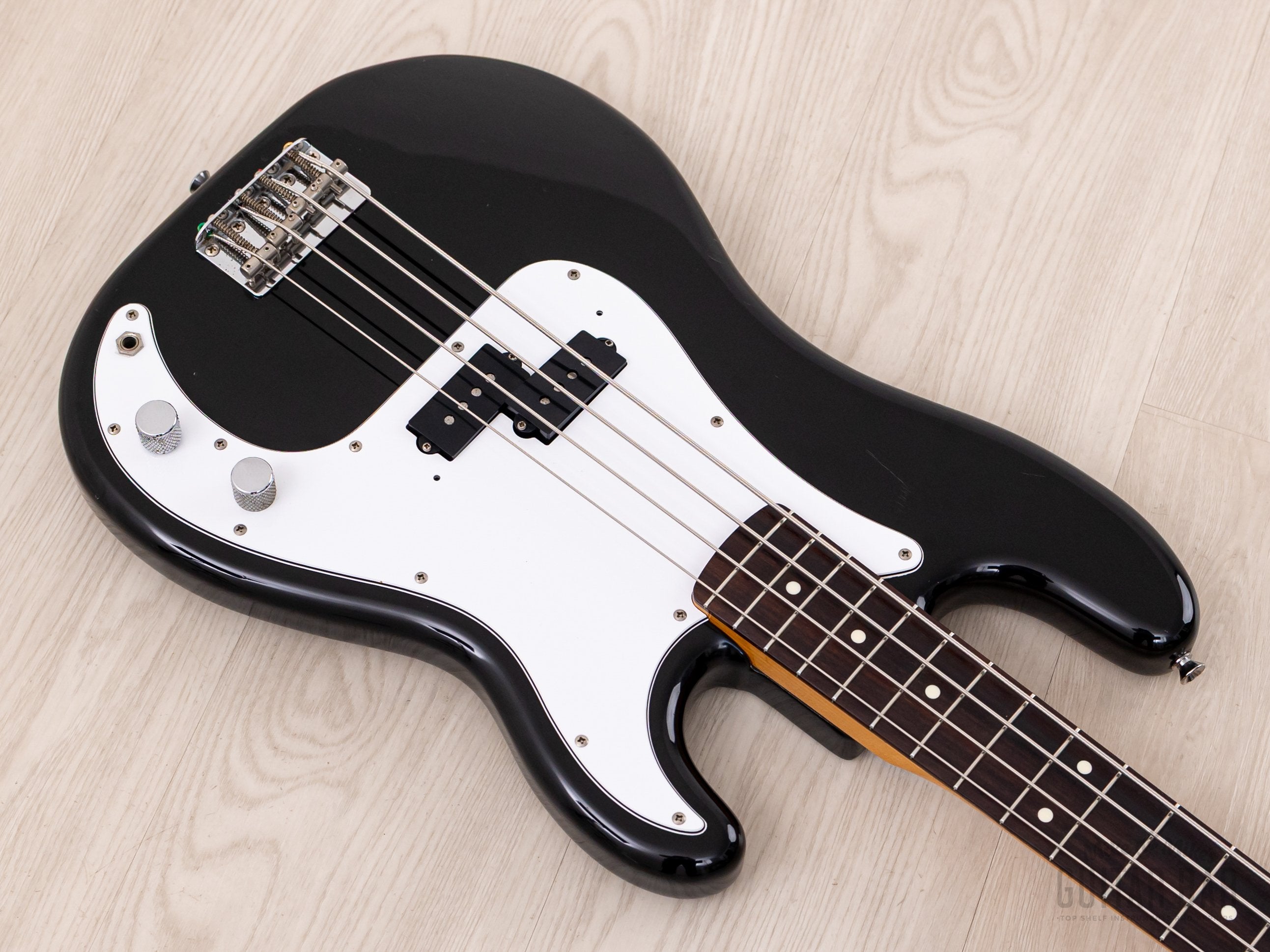 1988 Fender Precision Bass ‘62 Vintage Reissue PB62-55 Black, 100% Original, Japan MIJ Fujigen