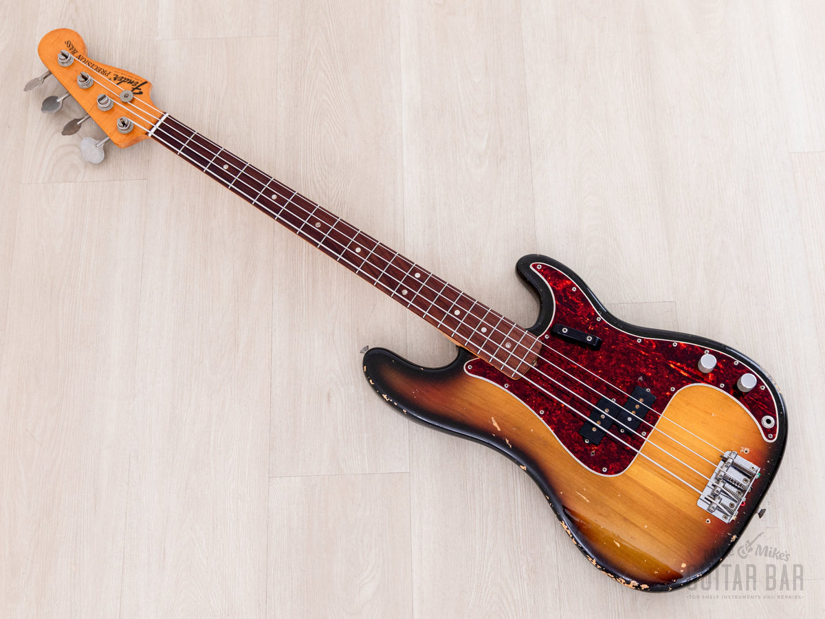 1971 Fender Precision Bass full front angle