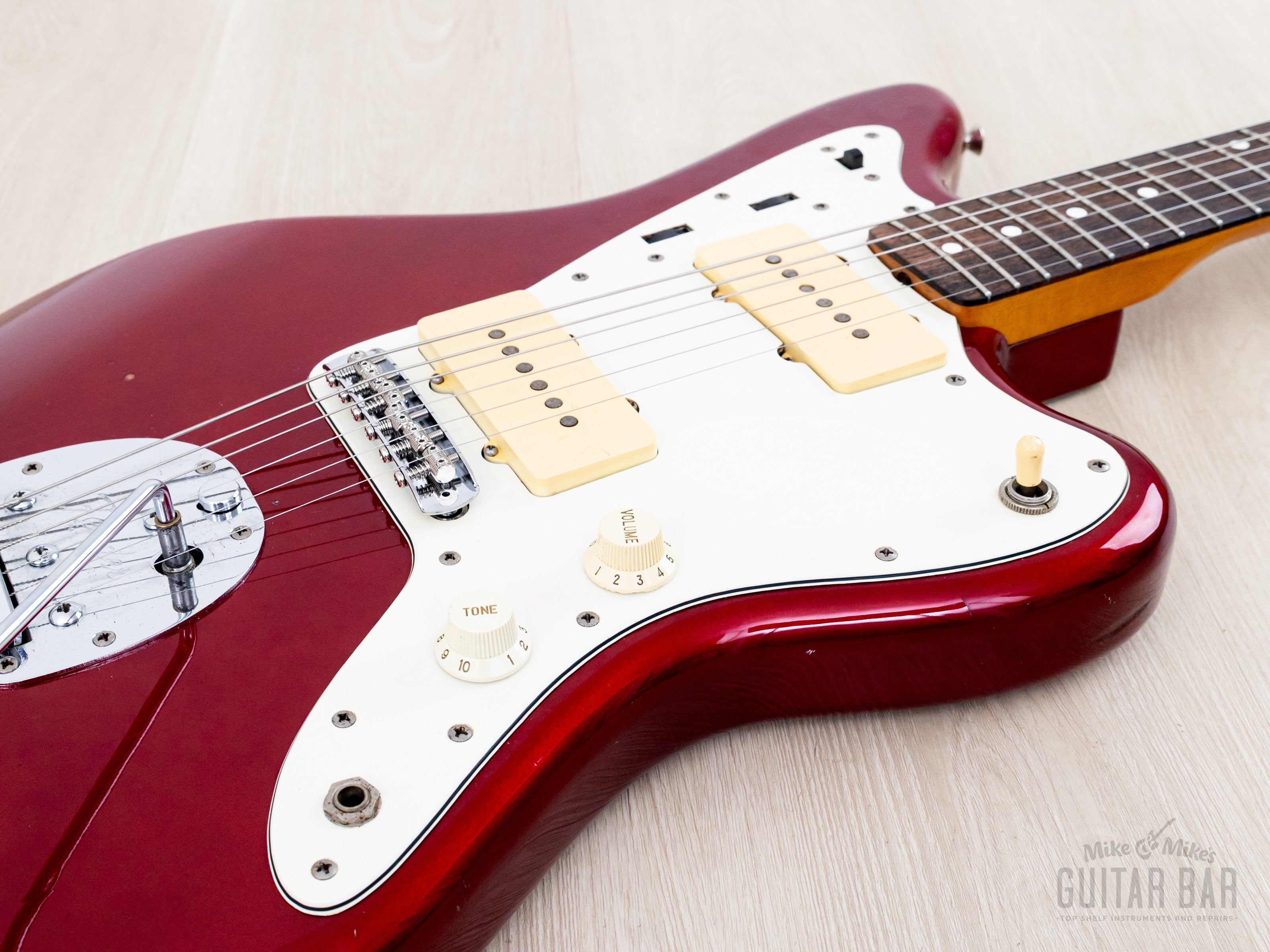 ギター Fender JAPAN JAZZMASTER JM66 Fender Japan JM-66 Jazzmaster Reissue Candy Apple Red 2012