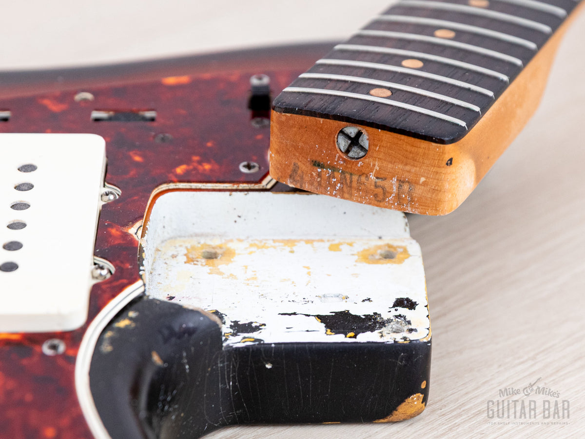 1965 Jazzmaster neck heel and neck pocket