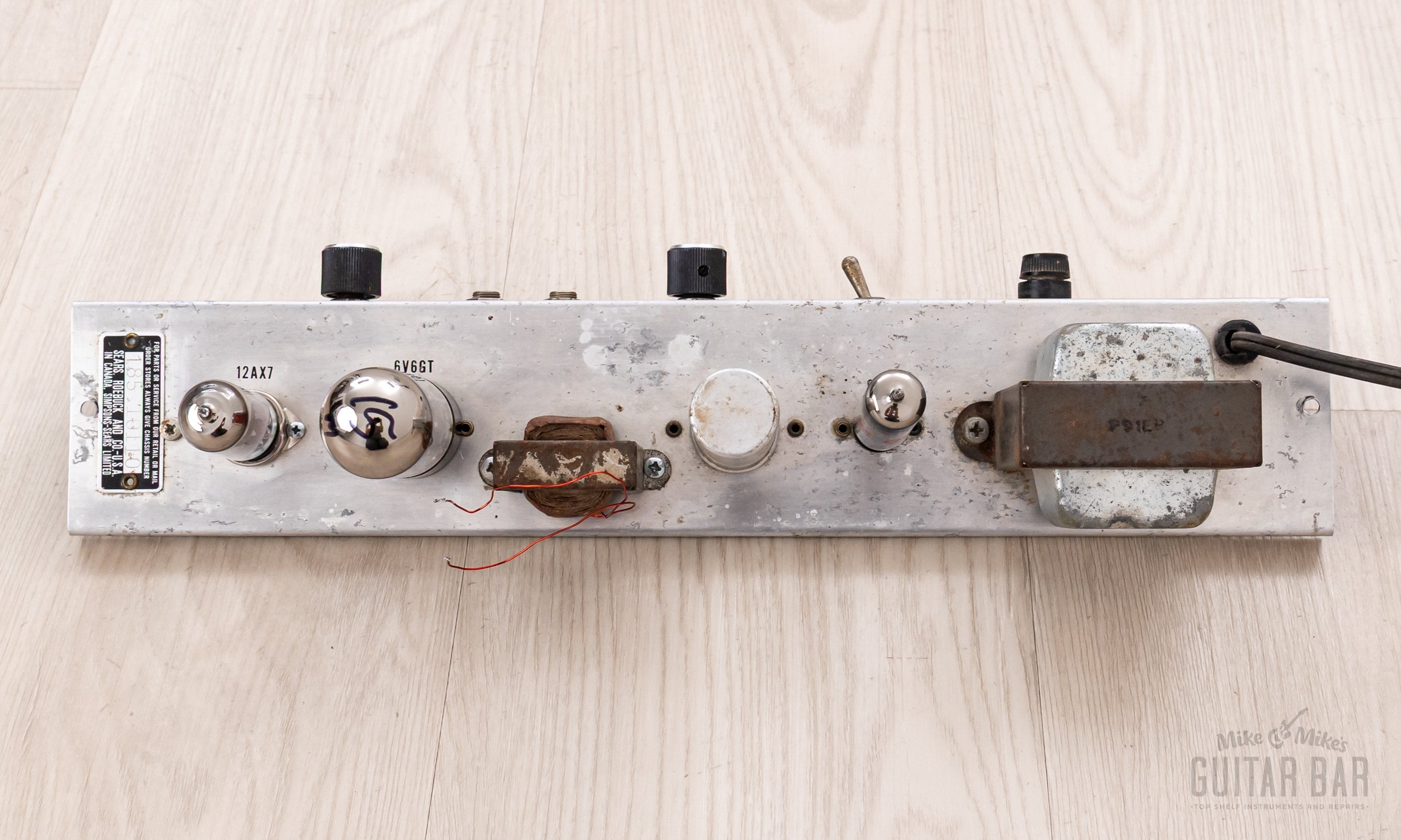 1965 Silvertone 1481 Vintage Tube Amp Class A 1x8, Serviced