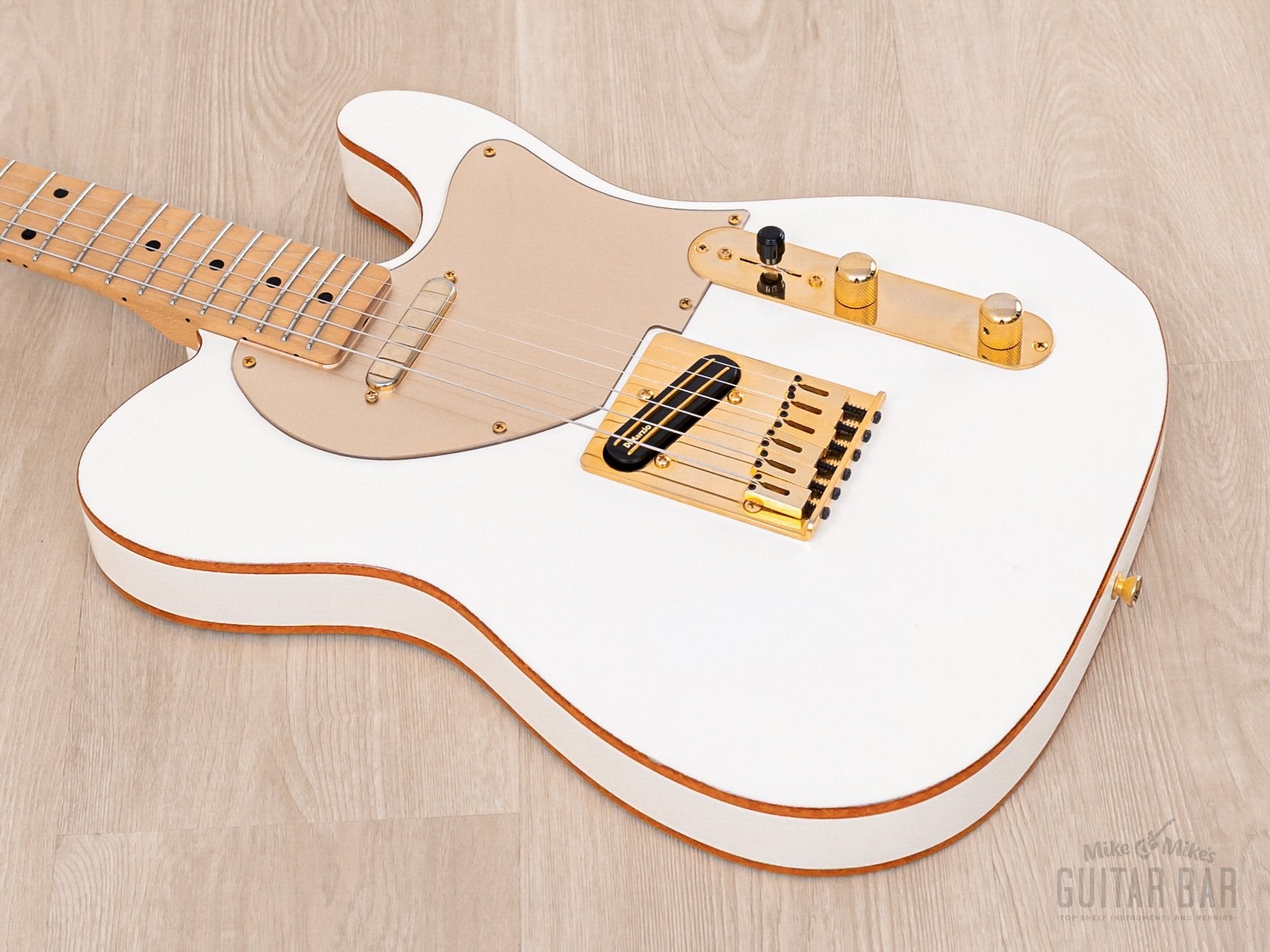 2017 Fender Haruna Signature Telecaster Arctic White Near-Mint w/ USA Dimarzio Pickups, Japan MIJ