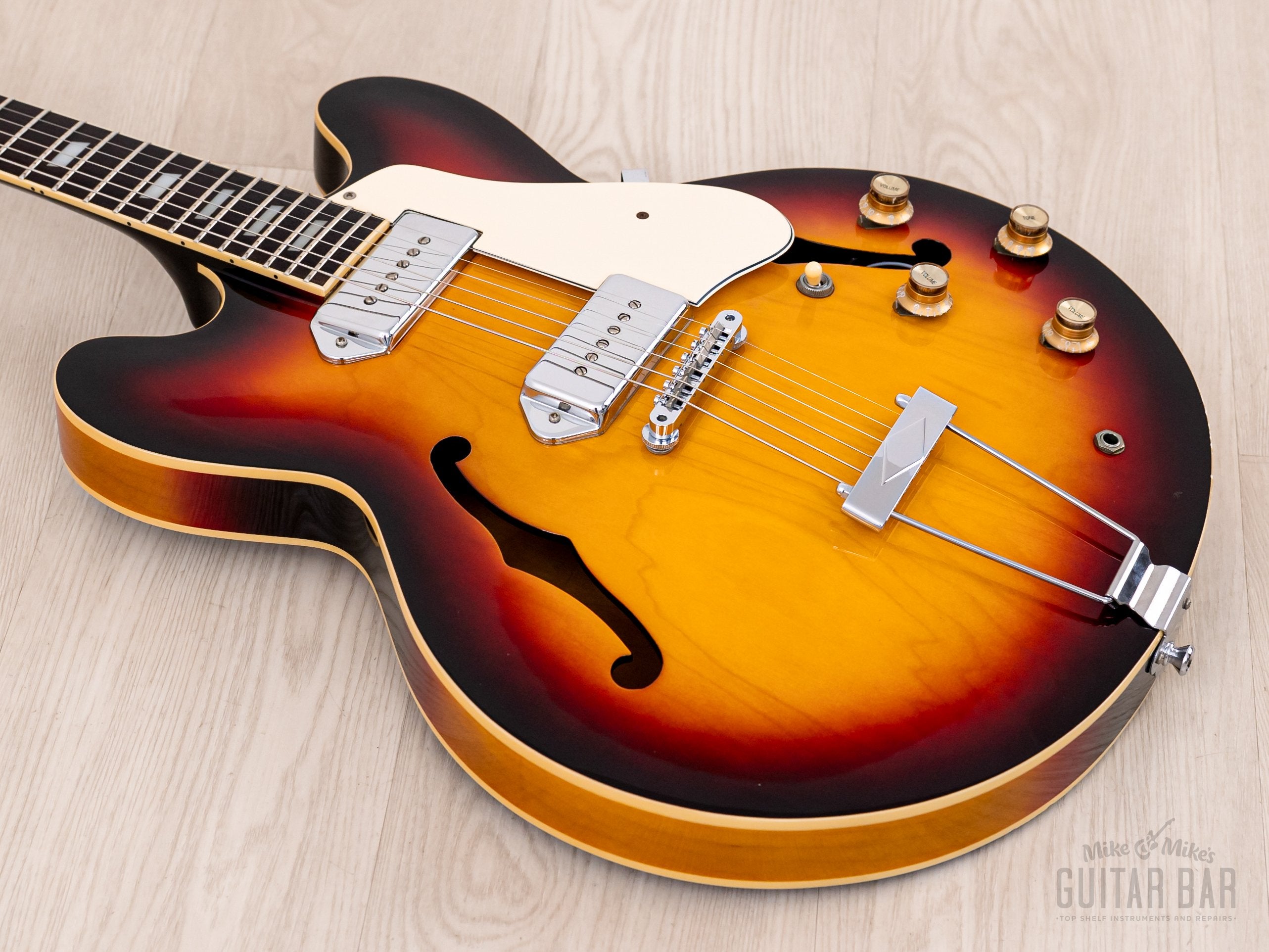 2001 Epiphone Casino Sunburst w/ 1 11/16