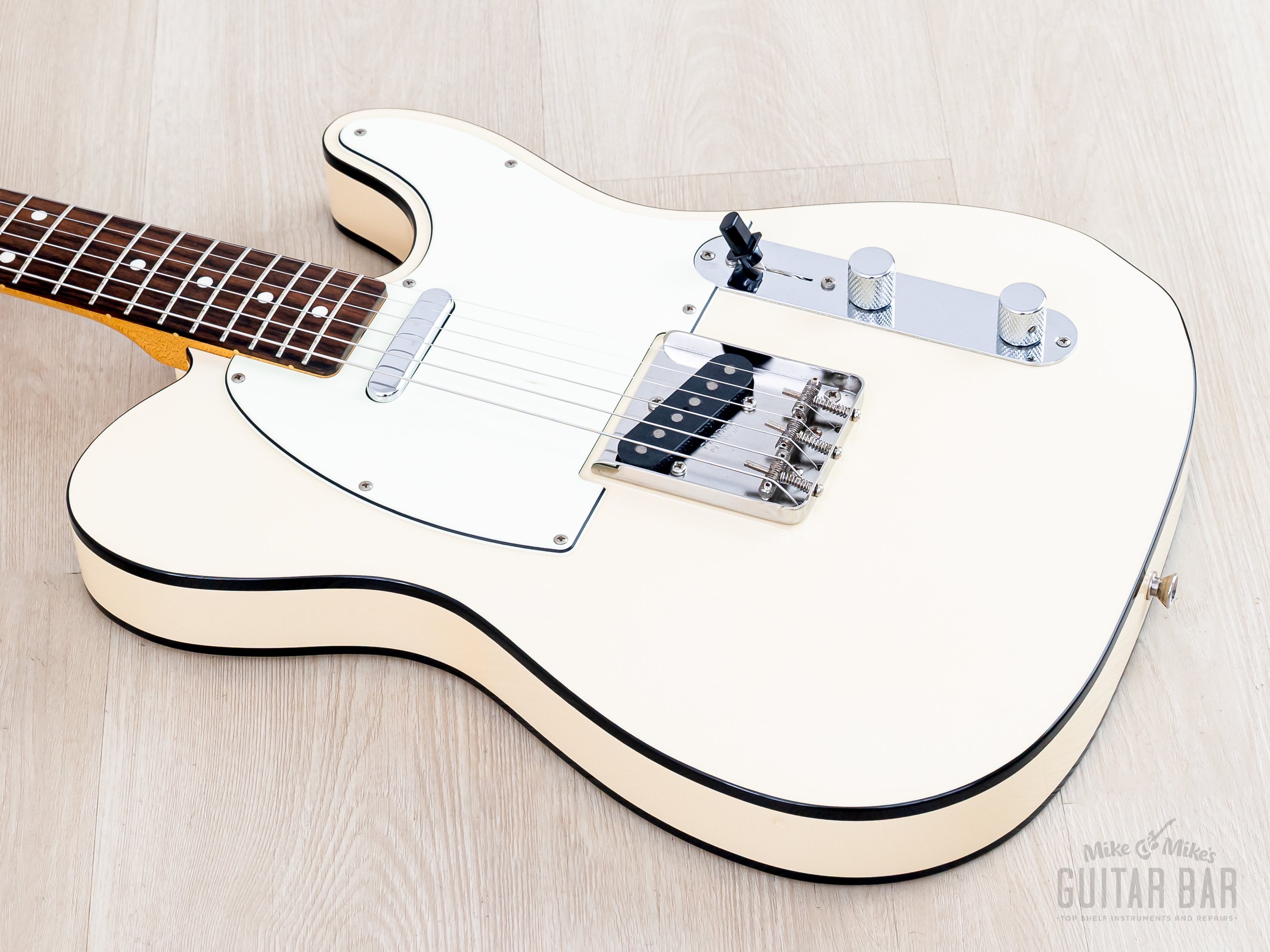 2014 Fender Telecaster Custom '62 Vintage Reissue TL62B Olympic White,