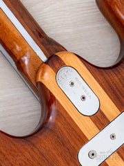 Kramer stamped neck plate close-up