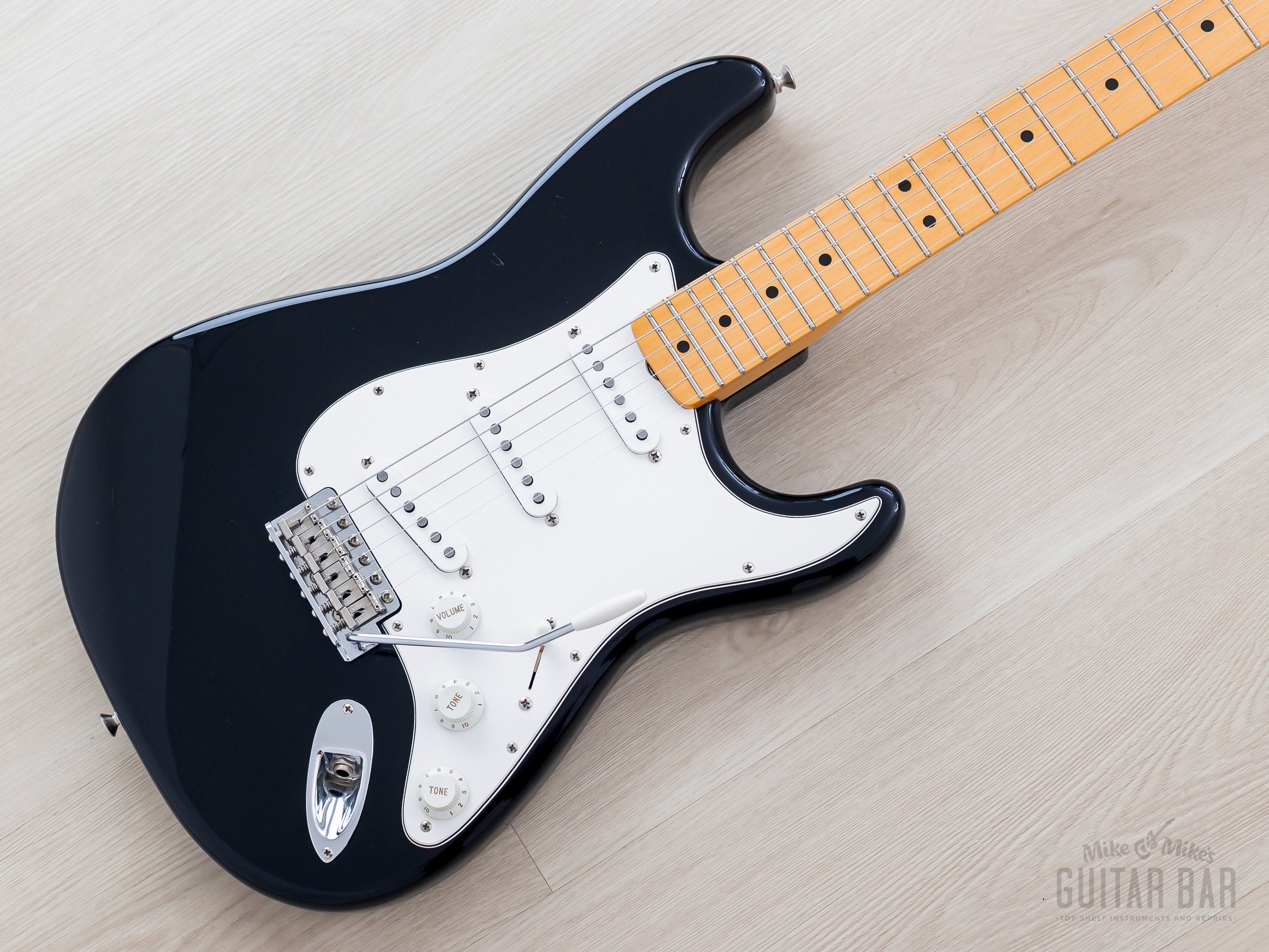 1998 Fender Jimi Hendrix Voodoo Stratocaster Black, Near-Mint w/ Case