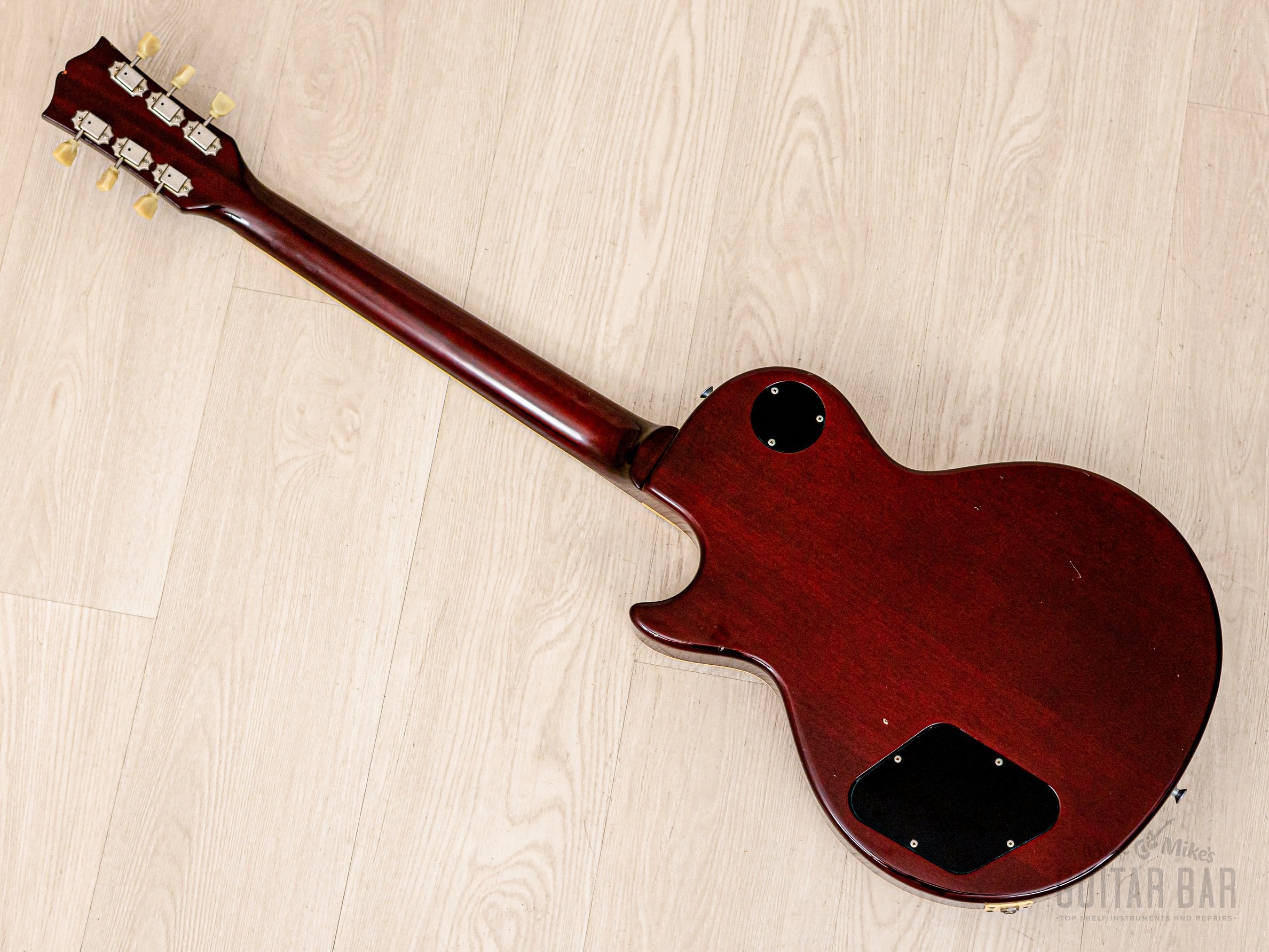 1991 Burny RLG '59 Model Standard Flame Top w/ 50s-Style Neck & VH-1 PAFS, Japan Fernandes
