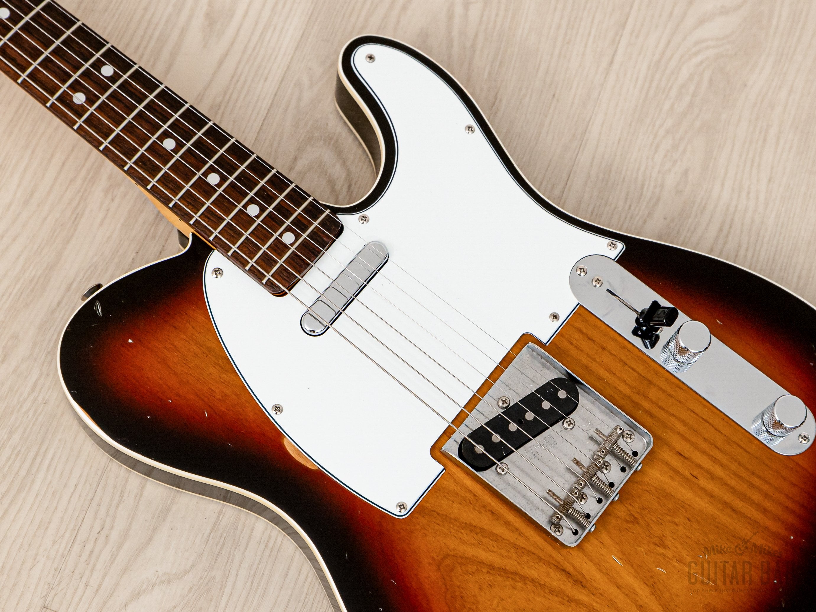 2011 Fender Order Made Telecaster Custom TL62B-67 Non-Catalog w/ Strat Headstock, Japan MIJ