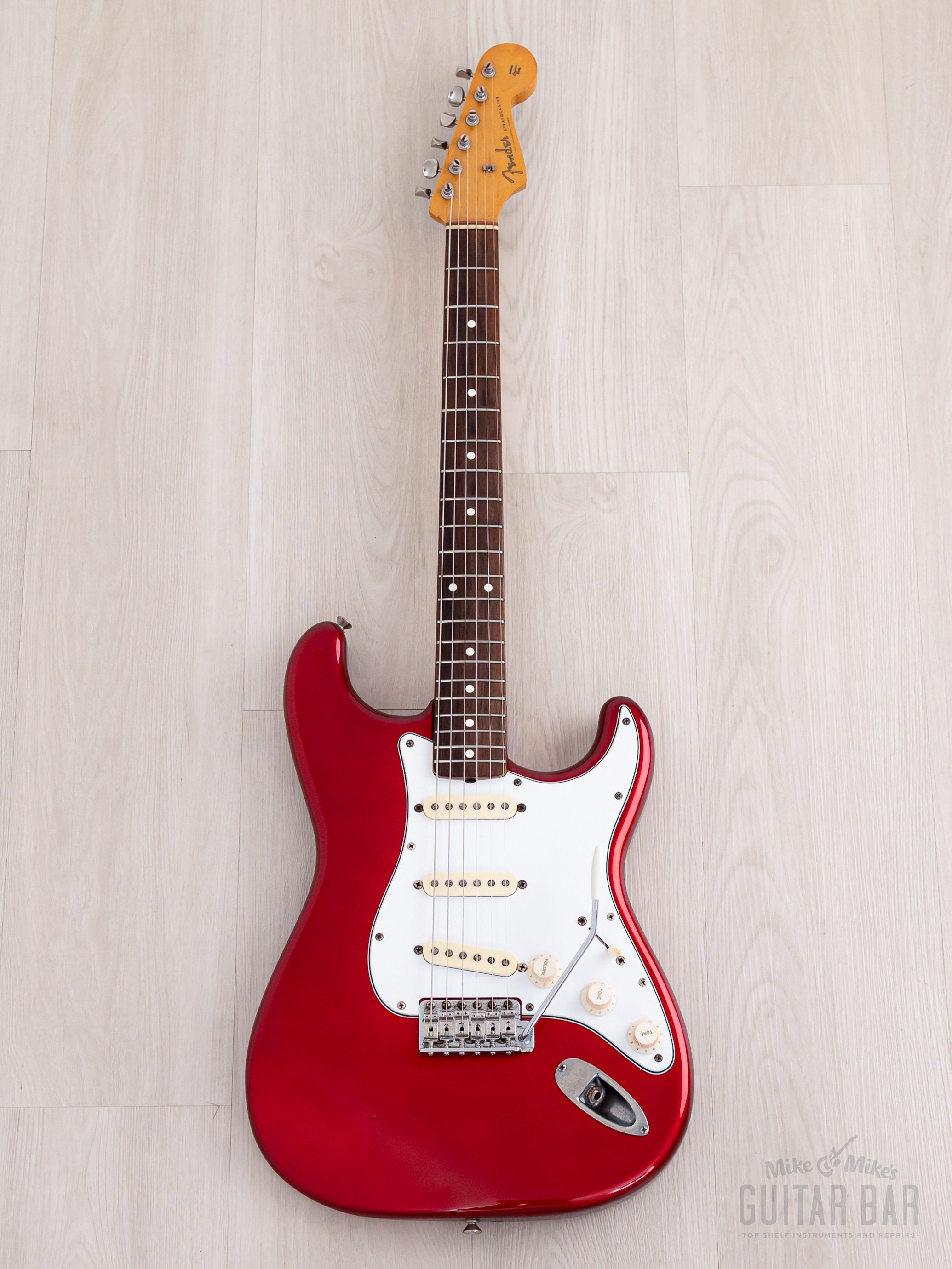1983 Fender Stratocaster '62 Vintage Reissue JV ST62-65 Candy Apple Re