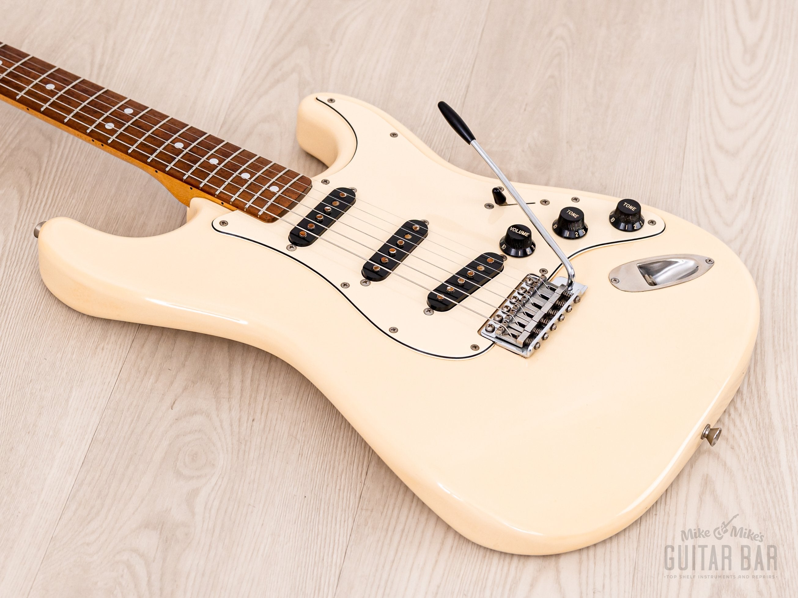 1999 Fender '72 Stratocaster ST72-58US Olympic White w/ American Vintage 57/62, Japan CIJ, Blackmore