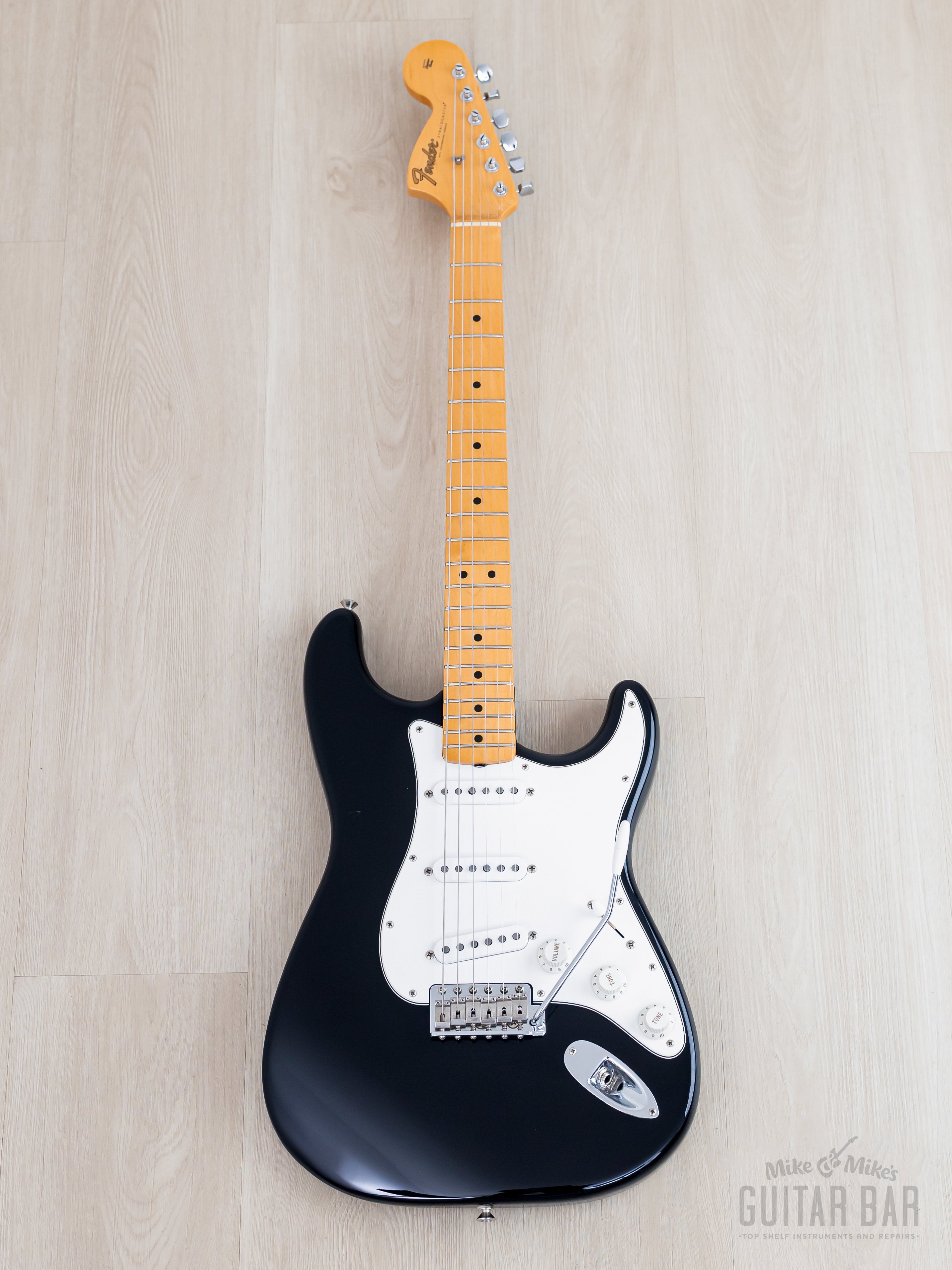 1998 Fender Jimi Hendrix Voodoo Stratocaster Black, Near-Mint w/ Case