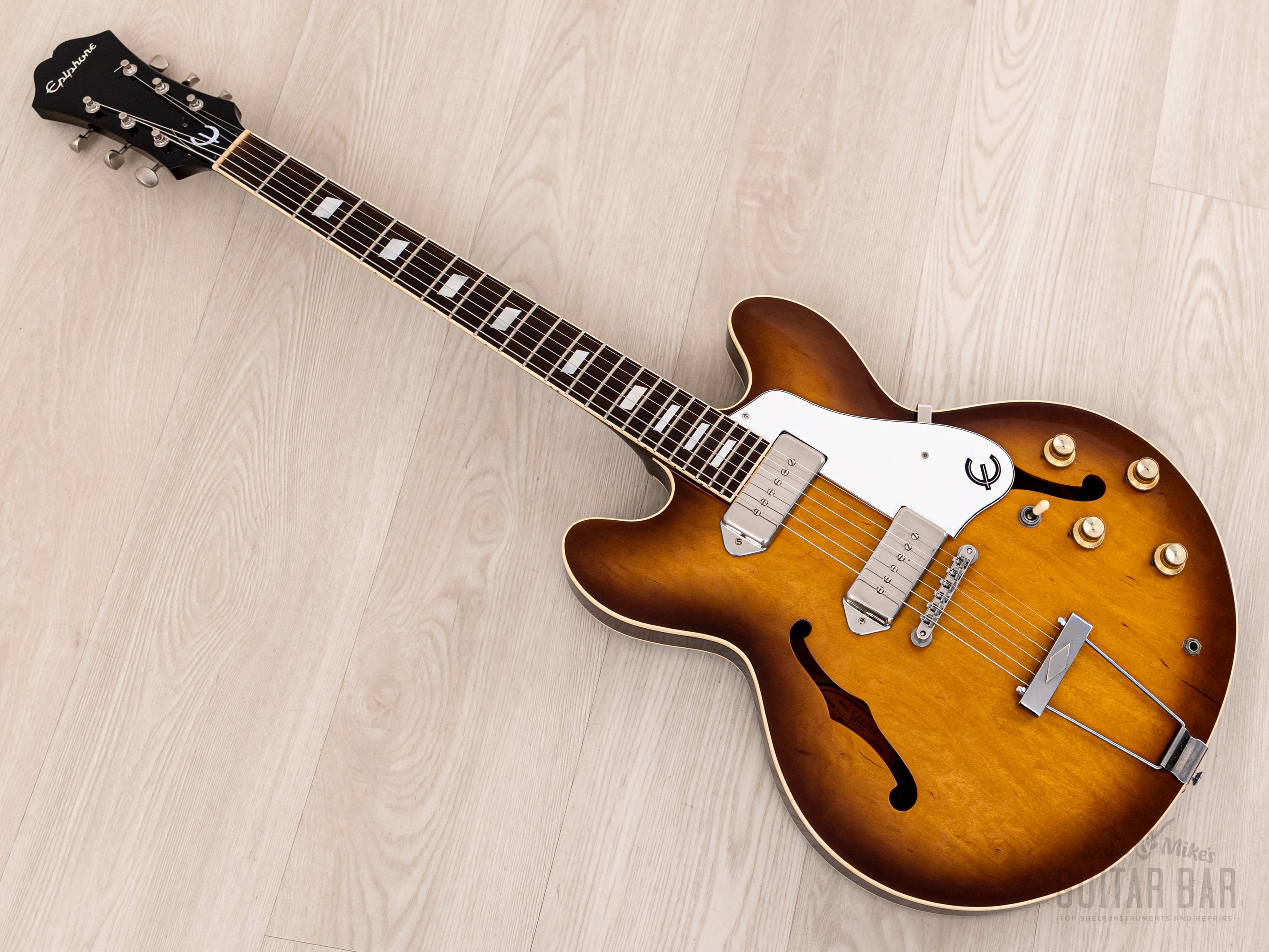 1988 Epiphone Casino Vintage Electric Guitar Violin Sunburst Pre-Elitist, Japan Terada