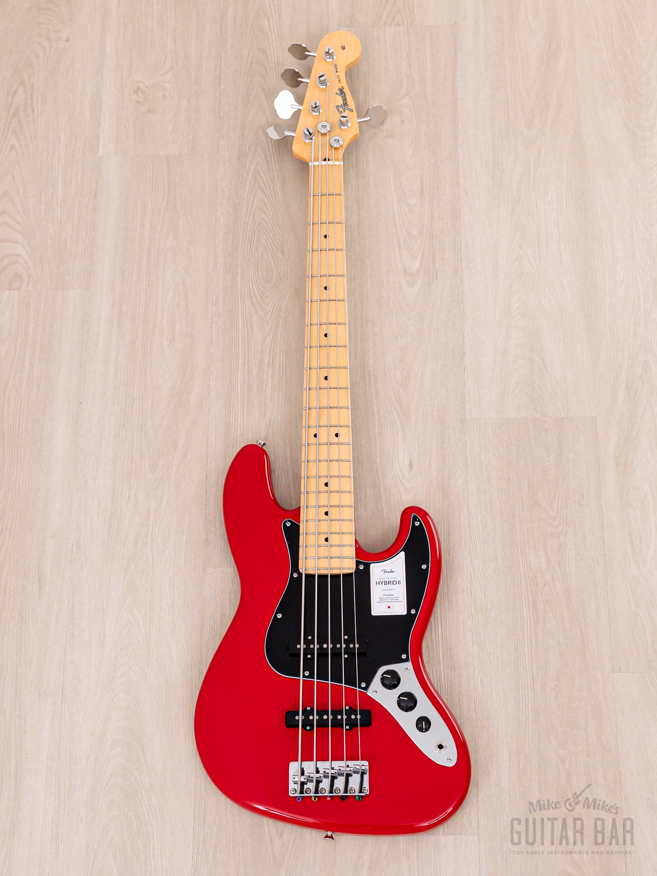Fender Japan Tomomi Signature Jazz Bass 2023 Clear Fiesta