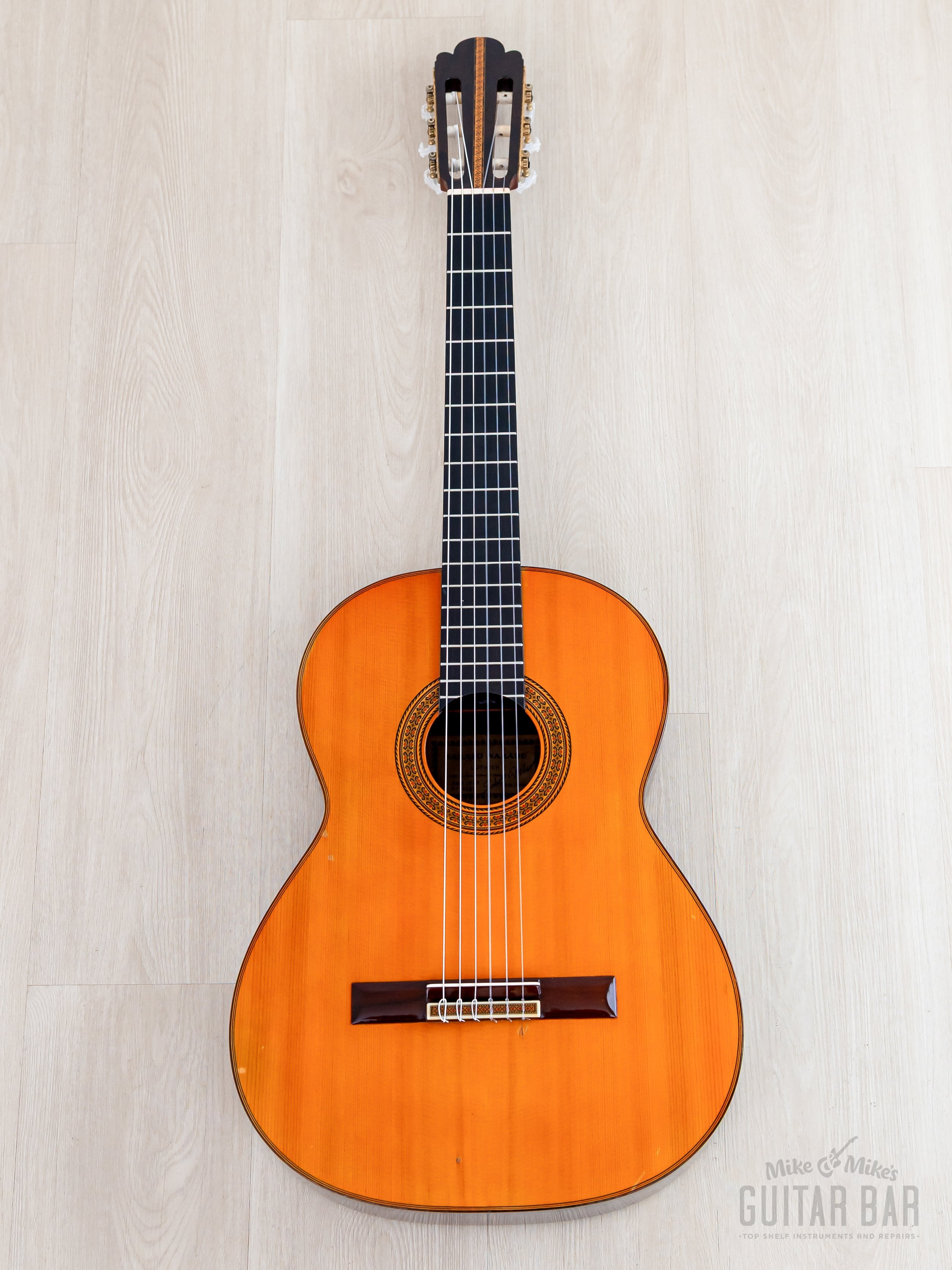 1972 Sakazo Nakade No. 1000G Vintage Classical Guitar German Spruce +