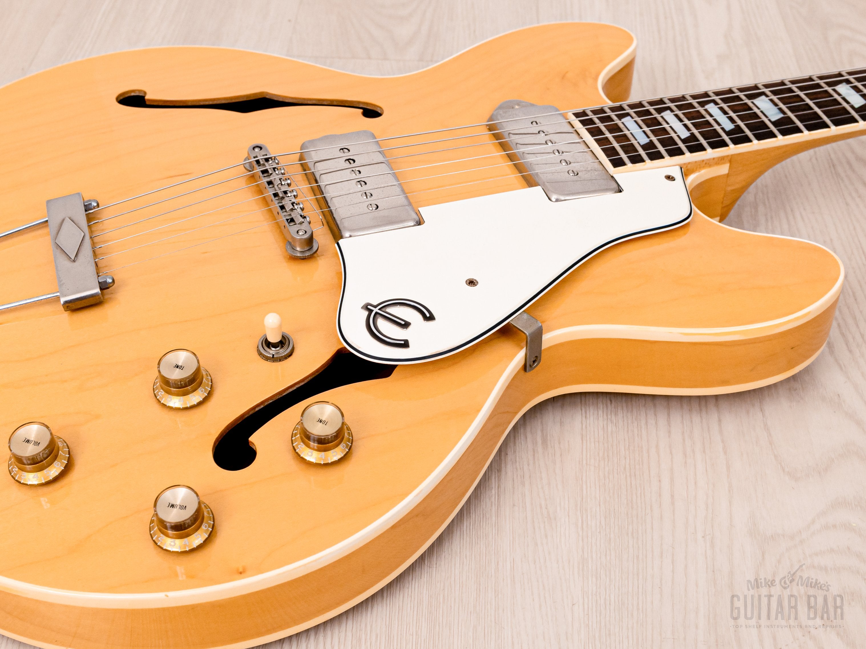 1996 Epiphone Casino Natural Near-Mint, Pre-Elitist Revolution, Japan Terada