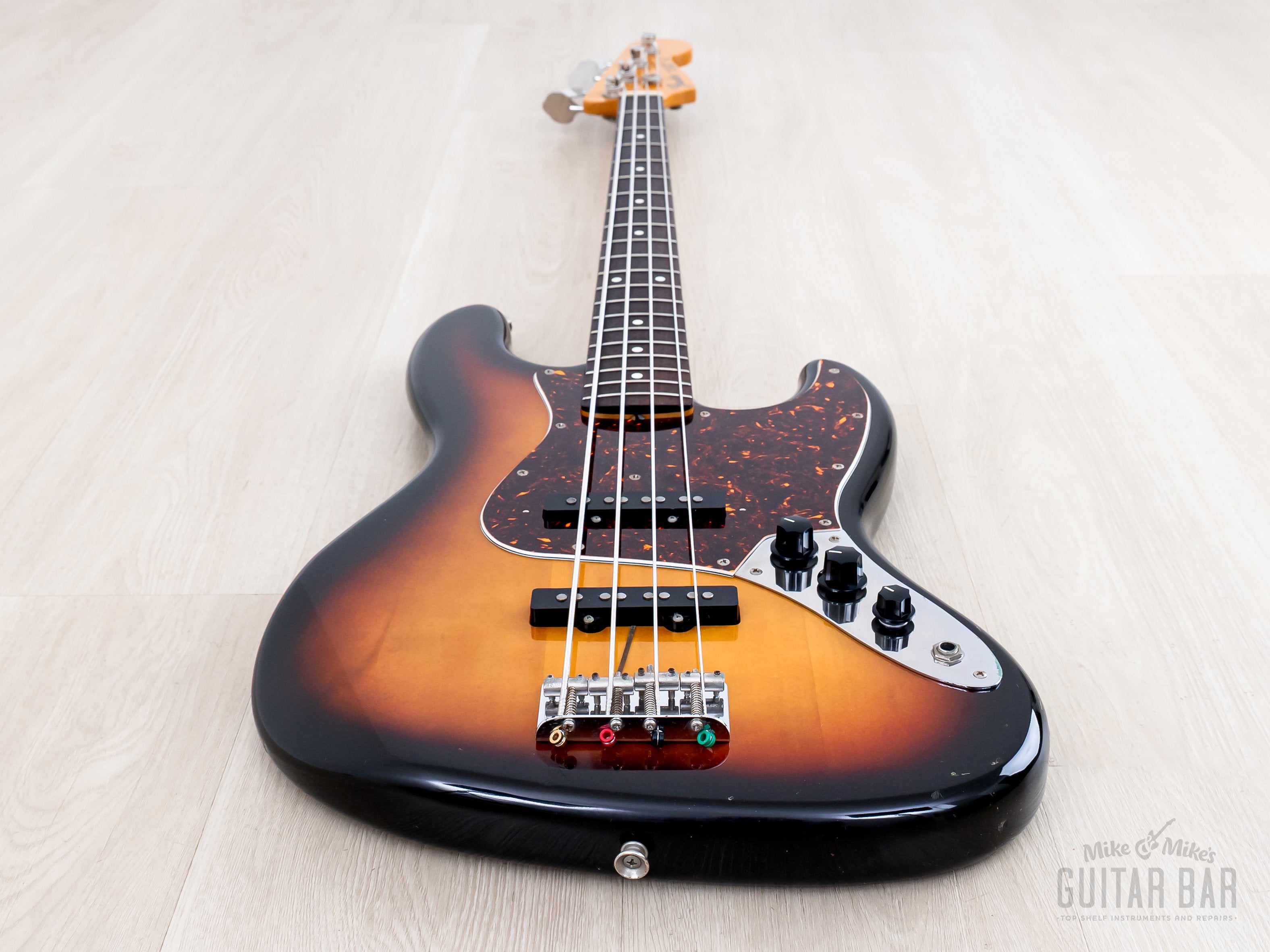 1988 Fender Jazz Bass '62 Vintage Reissue JB62-60 Sunburst, Japan MIJ