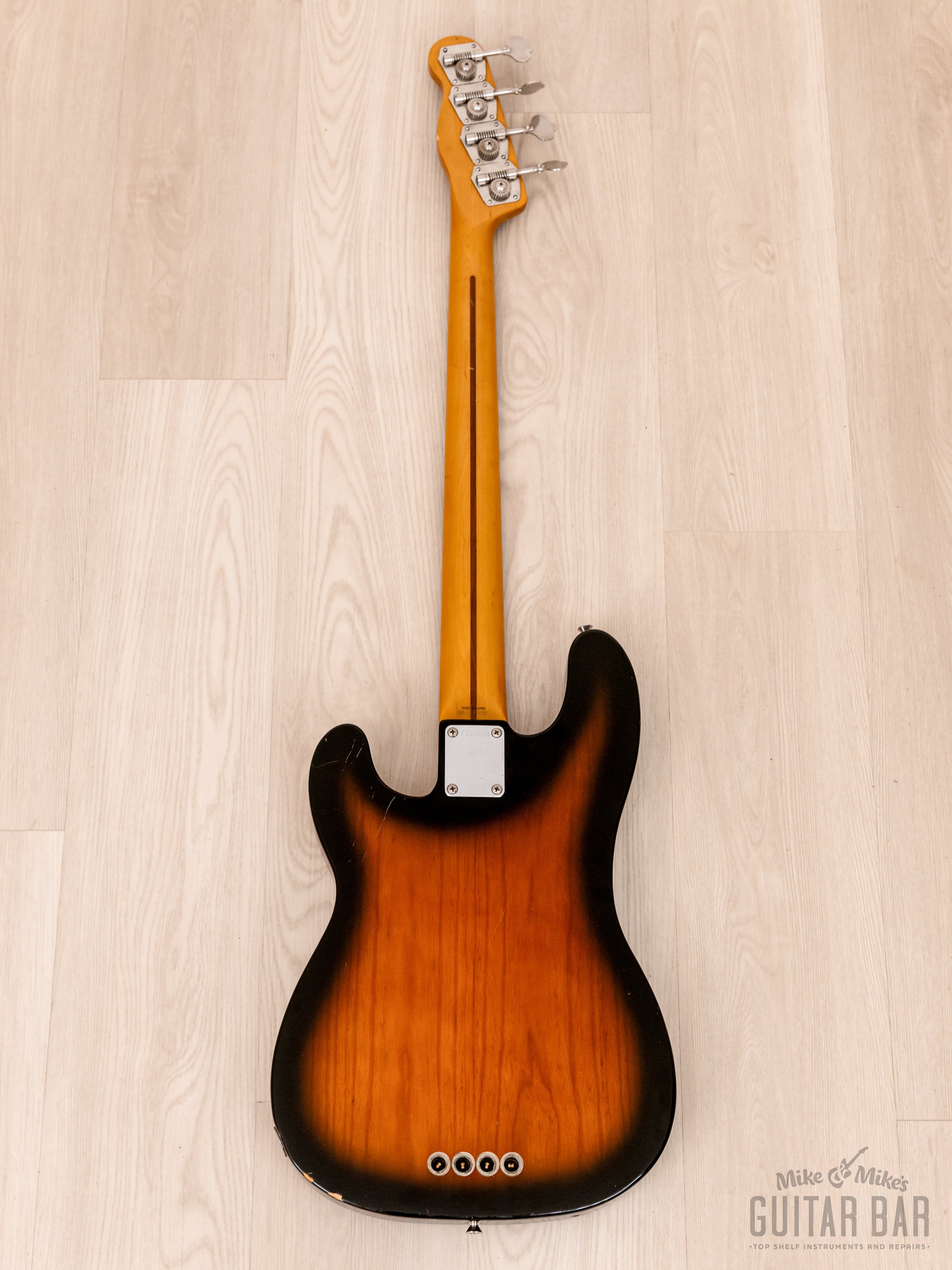 1991 Fender Precision Bass '51 Vintage Reissue OPB-51DM Sunburst w/ USA Pickup, Japan MIJ Fujigen