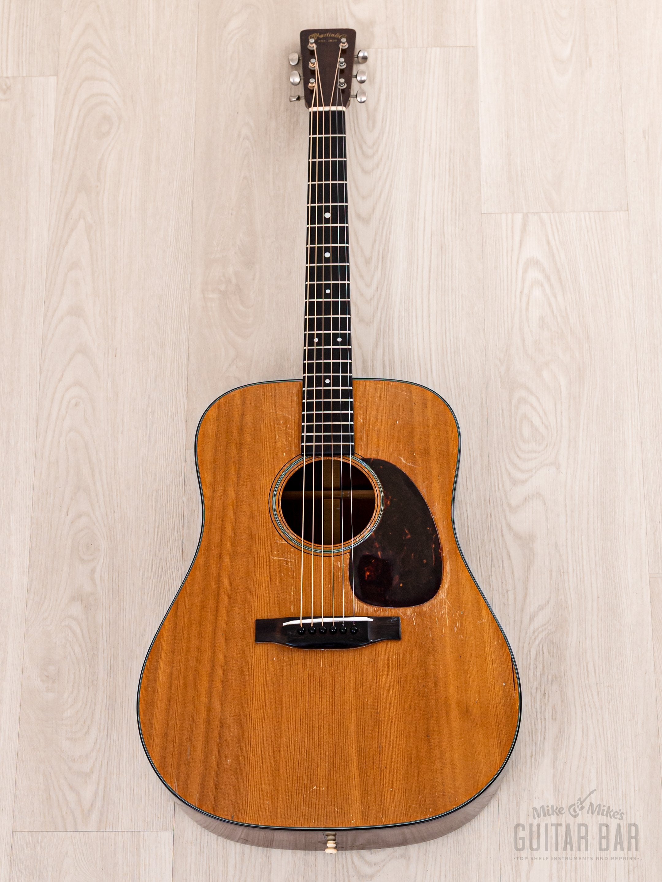 1954 Martin D-18 Vintage Dreadnought Acoustic Guitar w/ Case