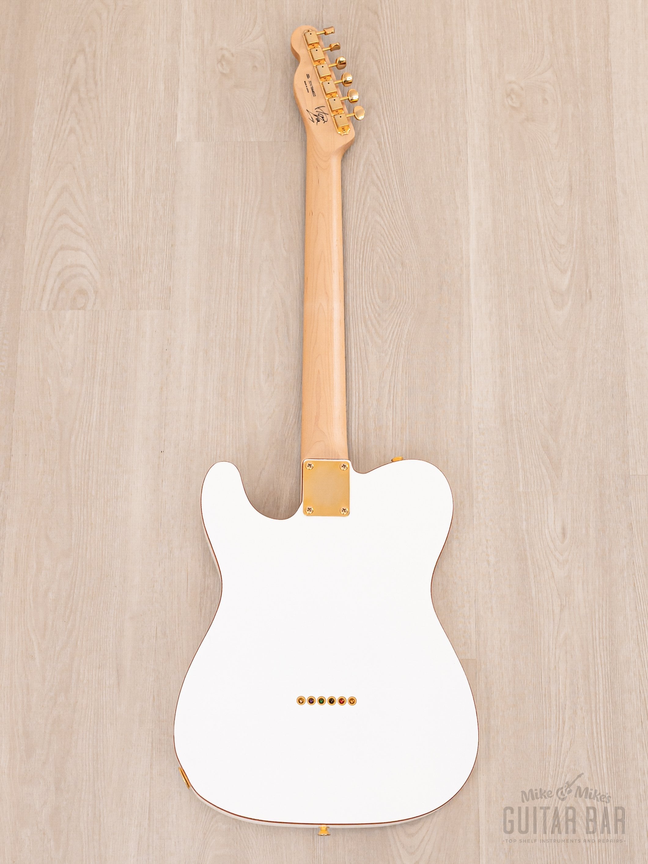 2017 Fender Haruna Signature Telecaster Arctic White Near-Mint w/ USA Dimarzio Pickups, Japan MIJ