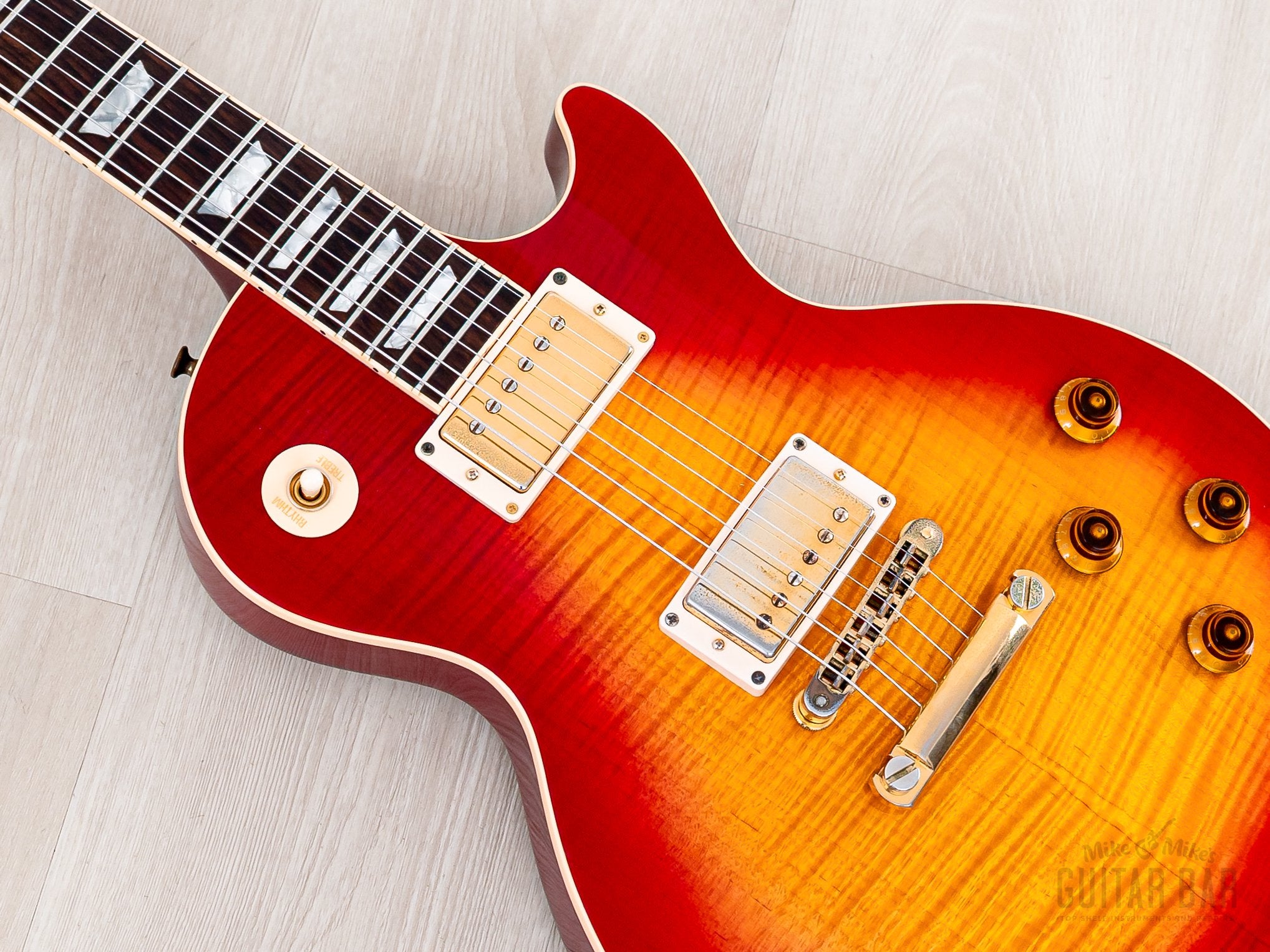 1998 Gibson Les Paul Standard Plus Limited Edition Flame Top Cherry Su