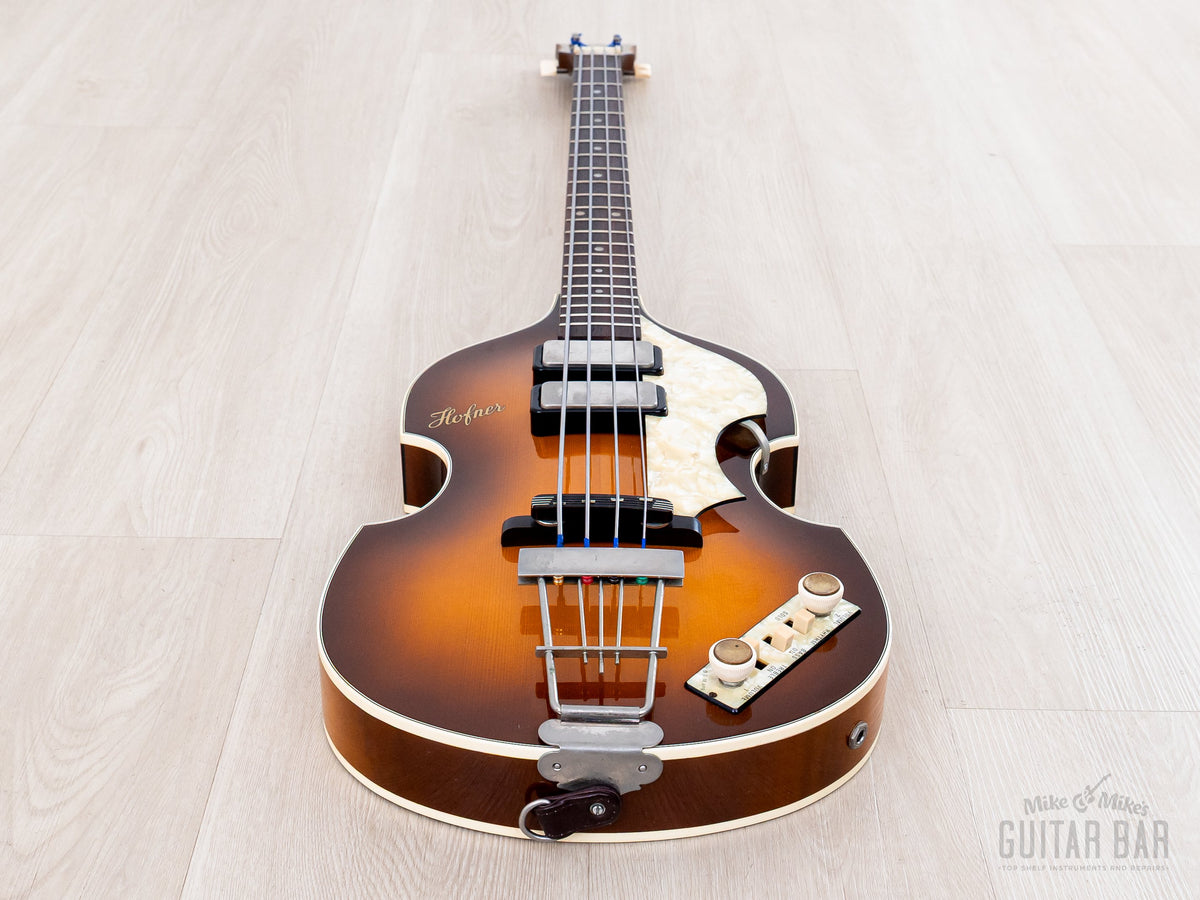 Hofner 500/1 Cavern bass low front view