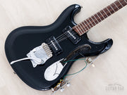Firstman Mosrite Ventures Model body route with pickguard lifted