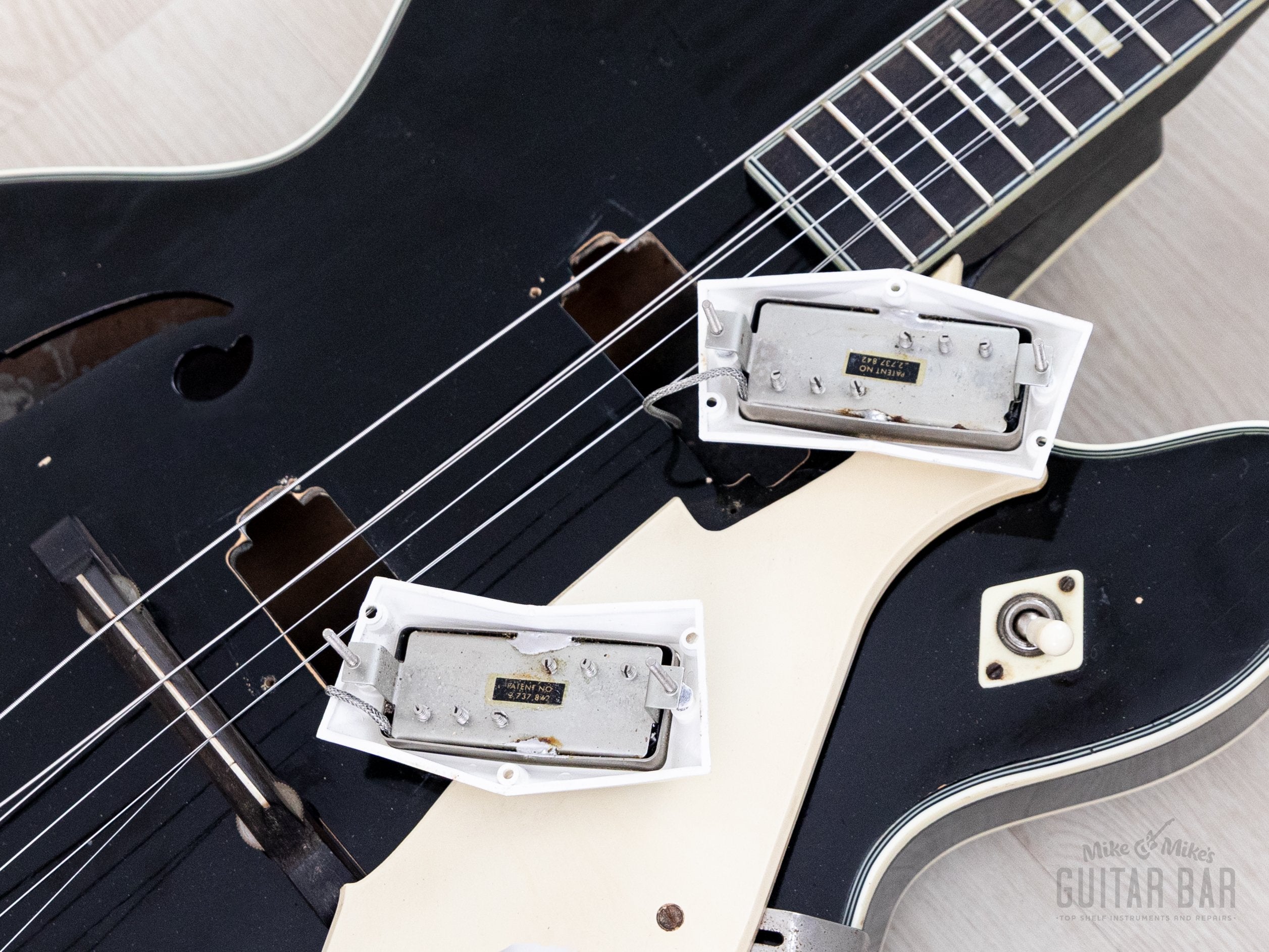 1960s Silvertone 1446 Chris Isaak Vintage Guitar by Harmony USA w/ Gib