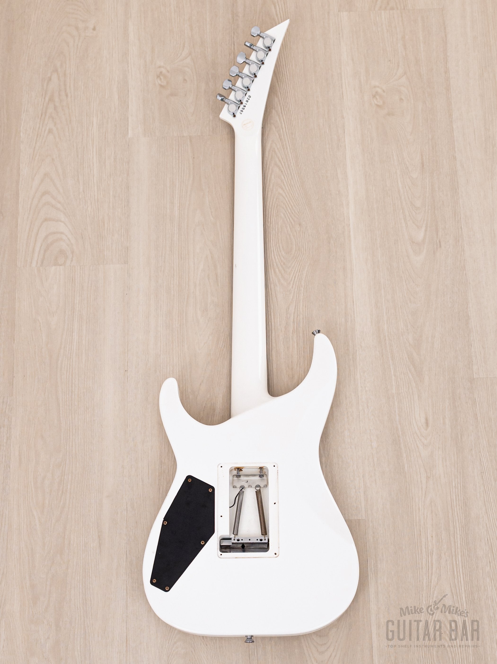 1989 ESP Custom Shop Horizon Custom Vintage Neck Through Guitar White, Near-Mint w/ Floyd Rose, Seymour Duncan